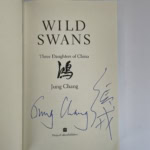 jung chang wild swans signed first2