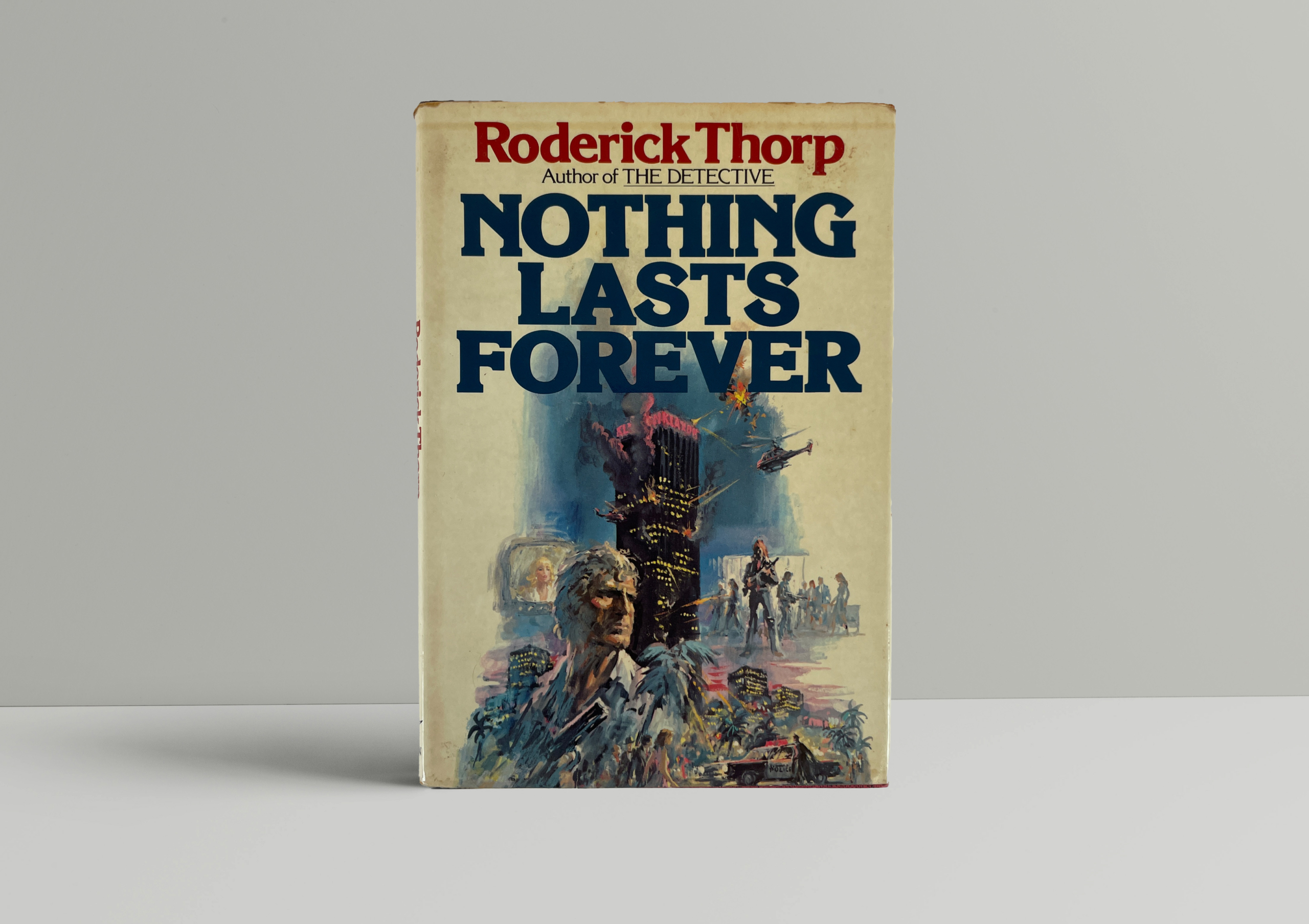 roderick thorp nothing lasts forever first ed1