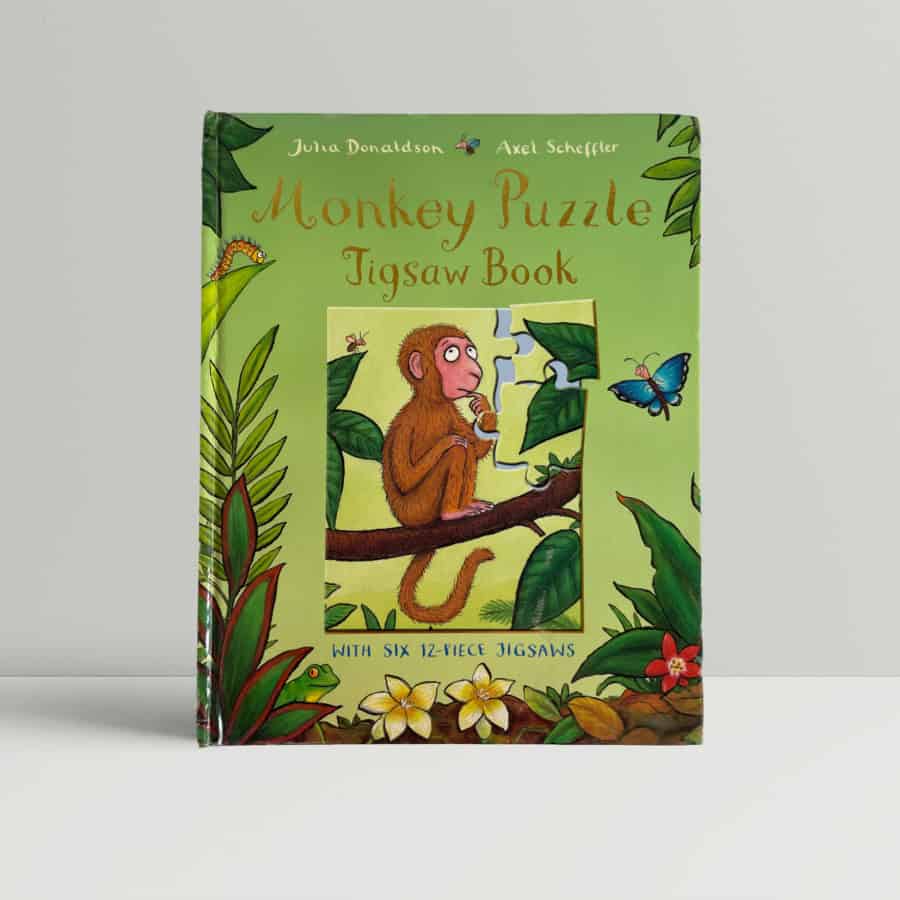 julia donaldson monkey puzzle jigsaw book first edi 1