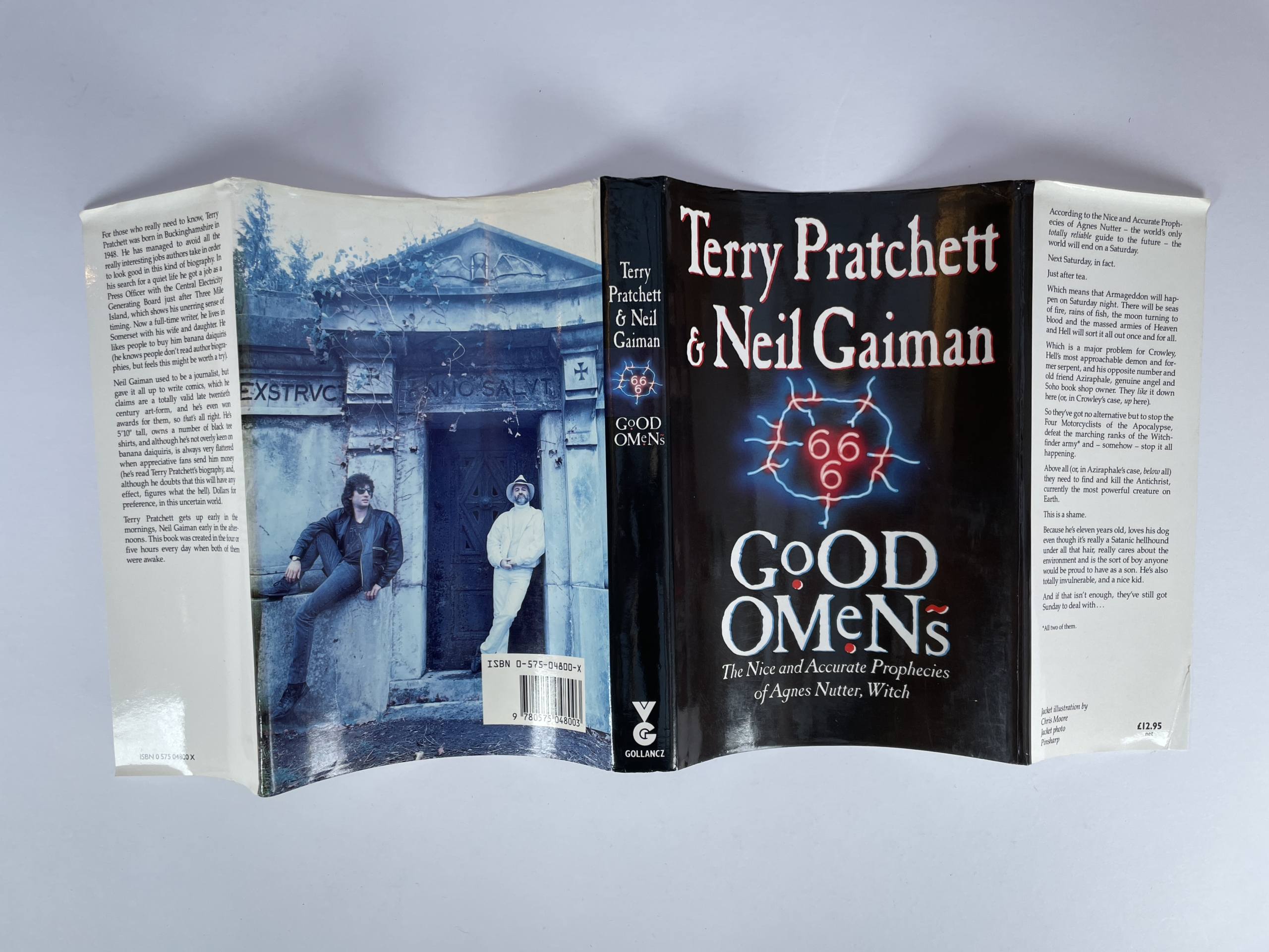 terry pratchett good omens first edition4