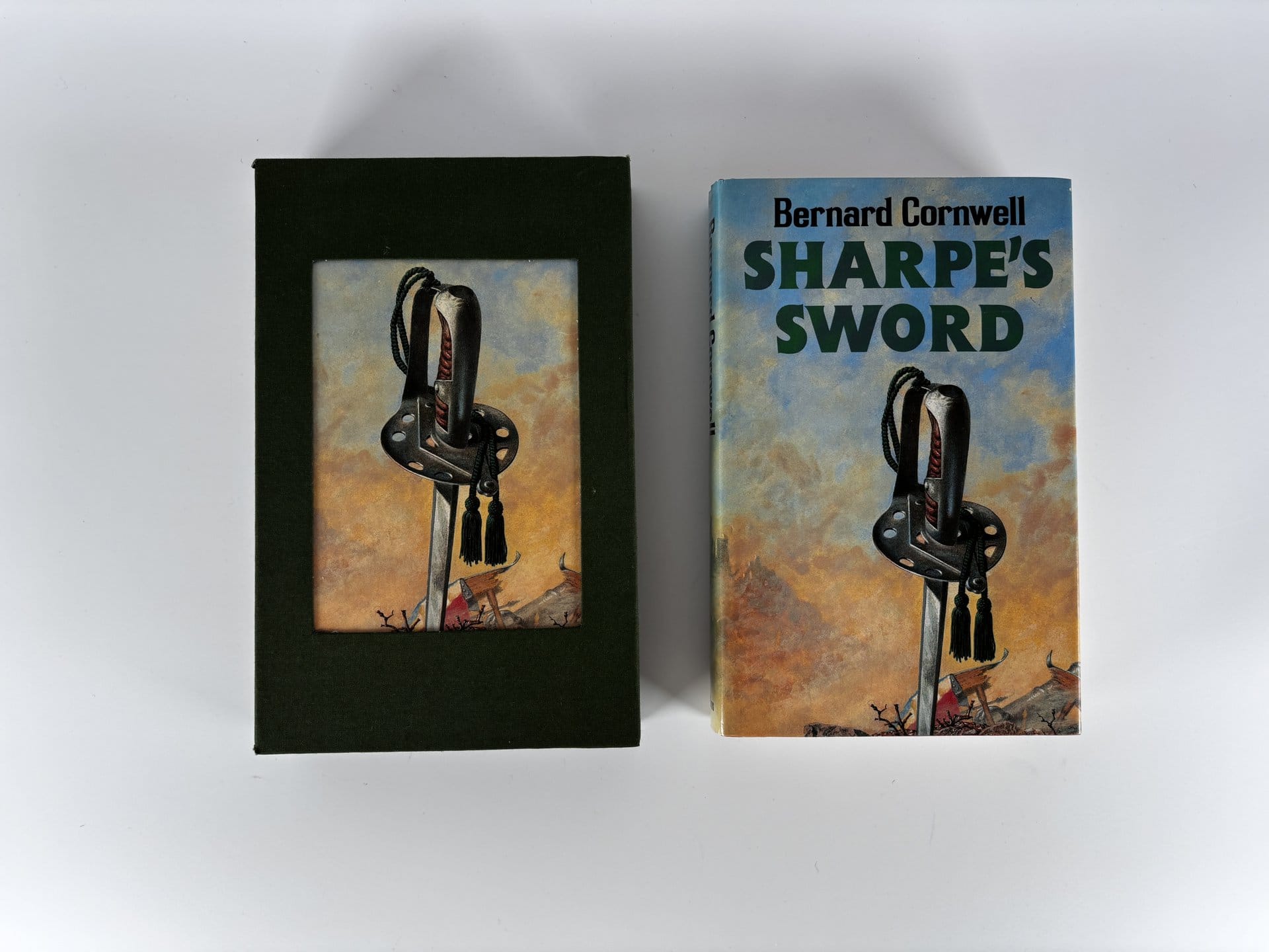 bernard cornwell sharpes sword signed slipcase first6