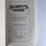 bernard cornwell sharpes sword signed slipcase first2