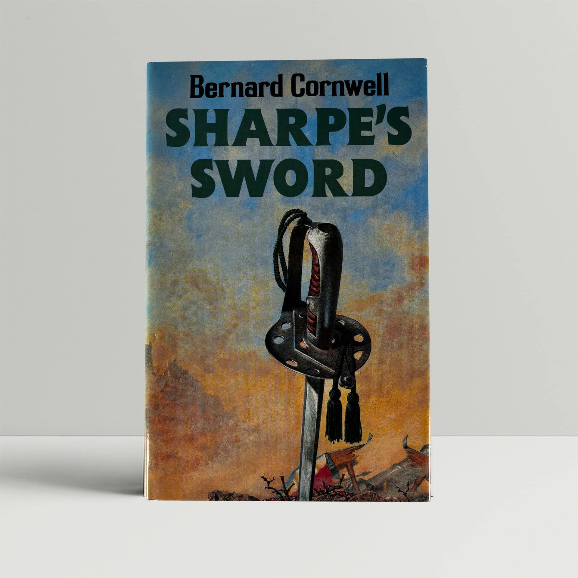 bernard cornwell sharpes sword signed slipcase first1