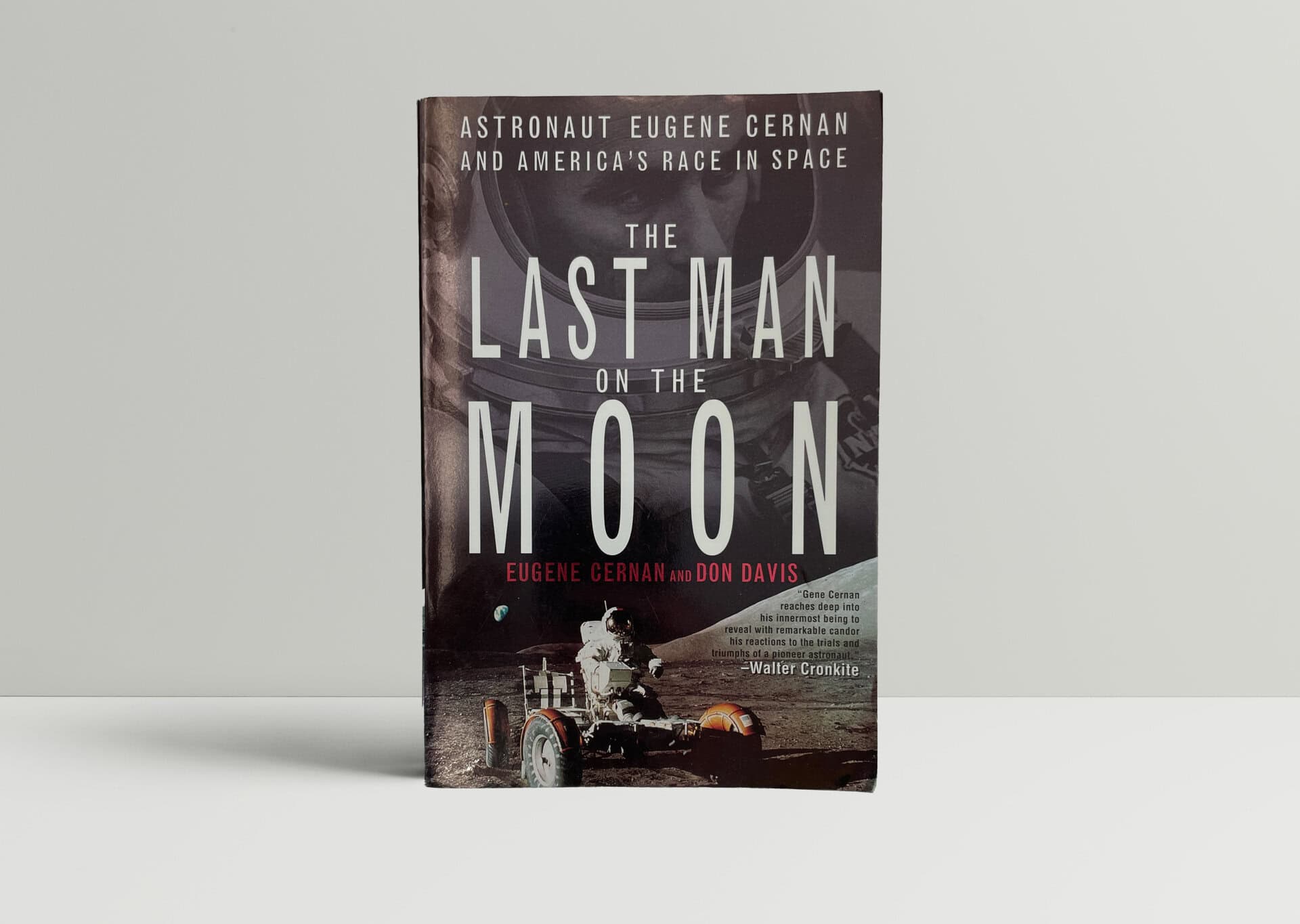eugene cernan don davis the last man on the moon signed first ed1