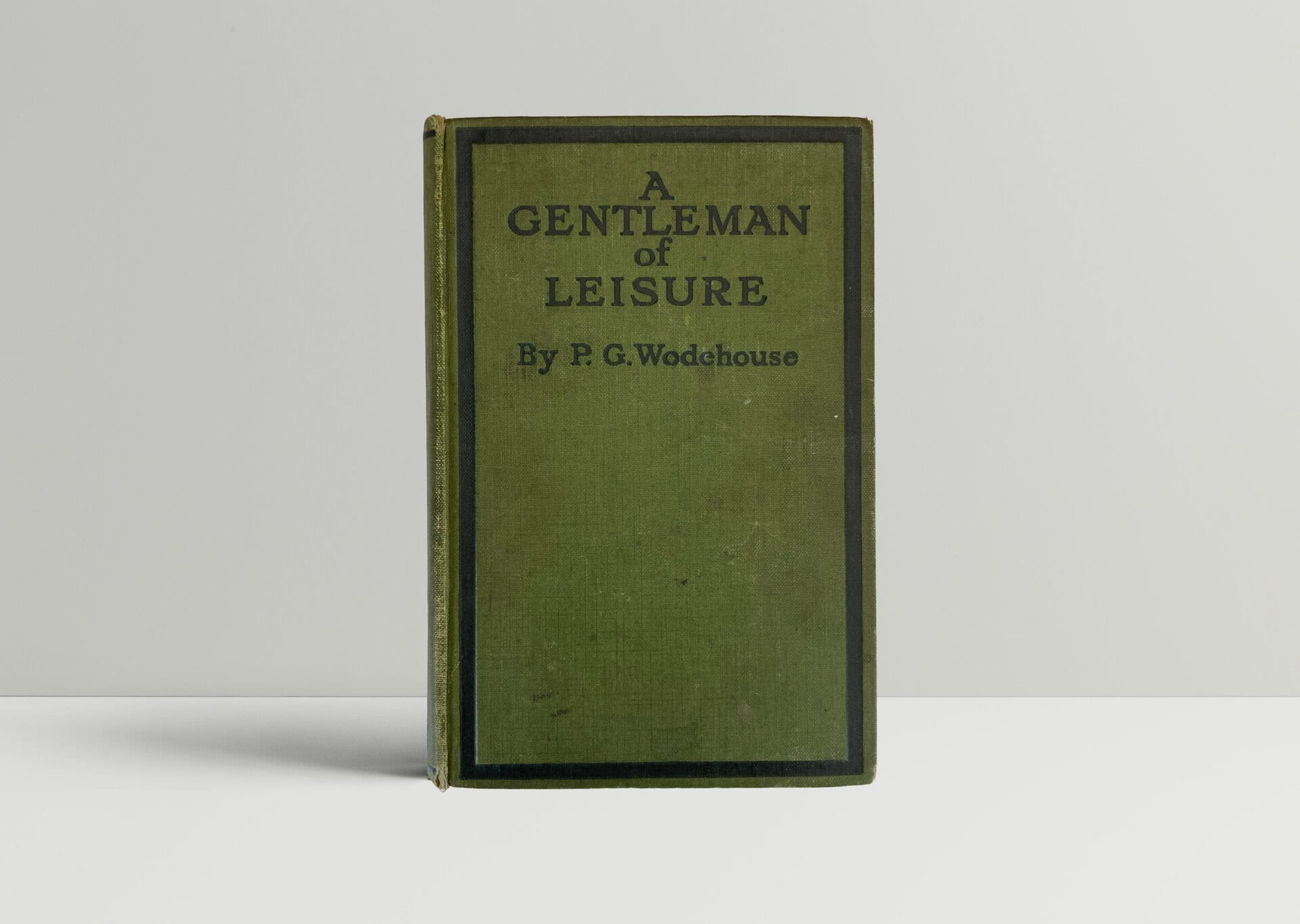 pg wodehouse gentleman of leisure first ed1