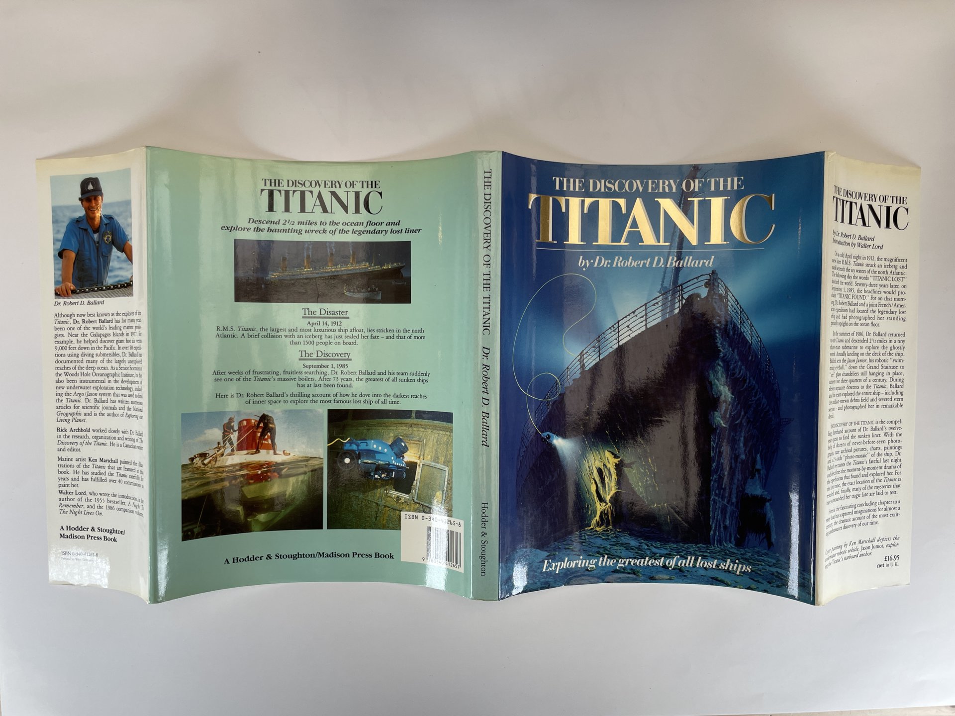 robert ballard the discovery of the titanic signed picture 5
