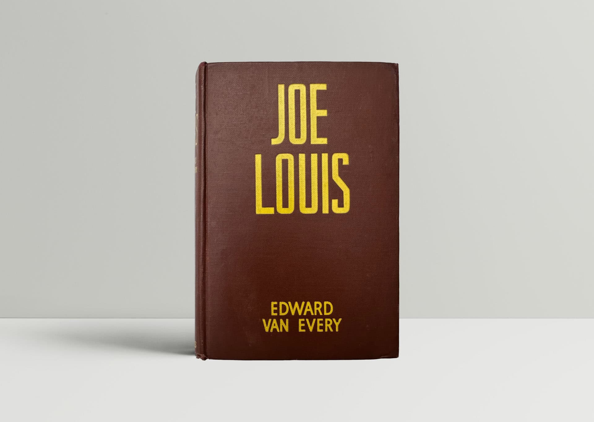 Edward Van Every - Joe Louis - First US Edition - SIGNED