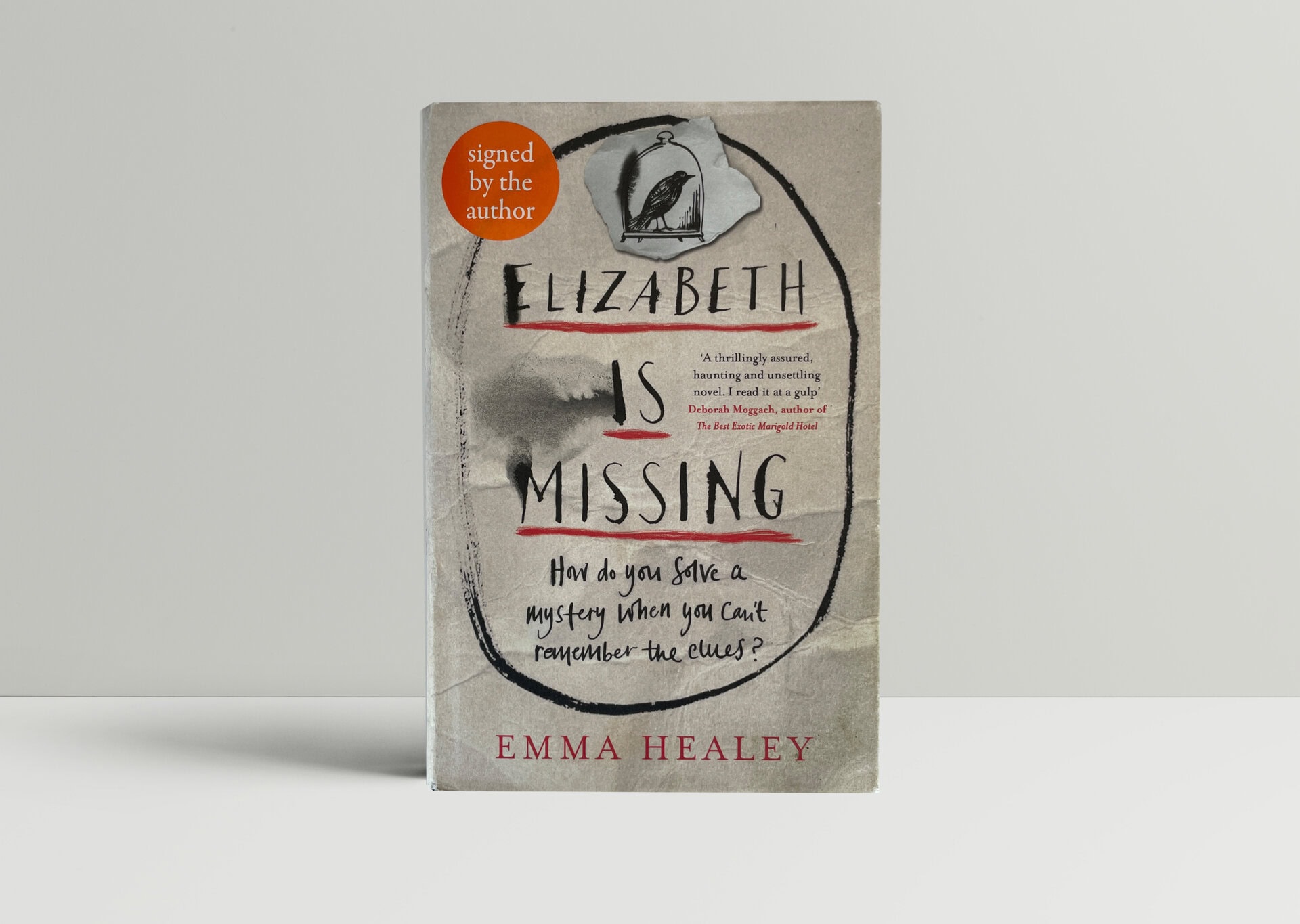 emma healey elisabeth is missing signed first1