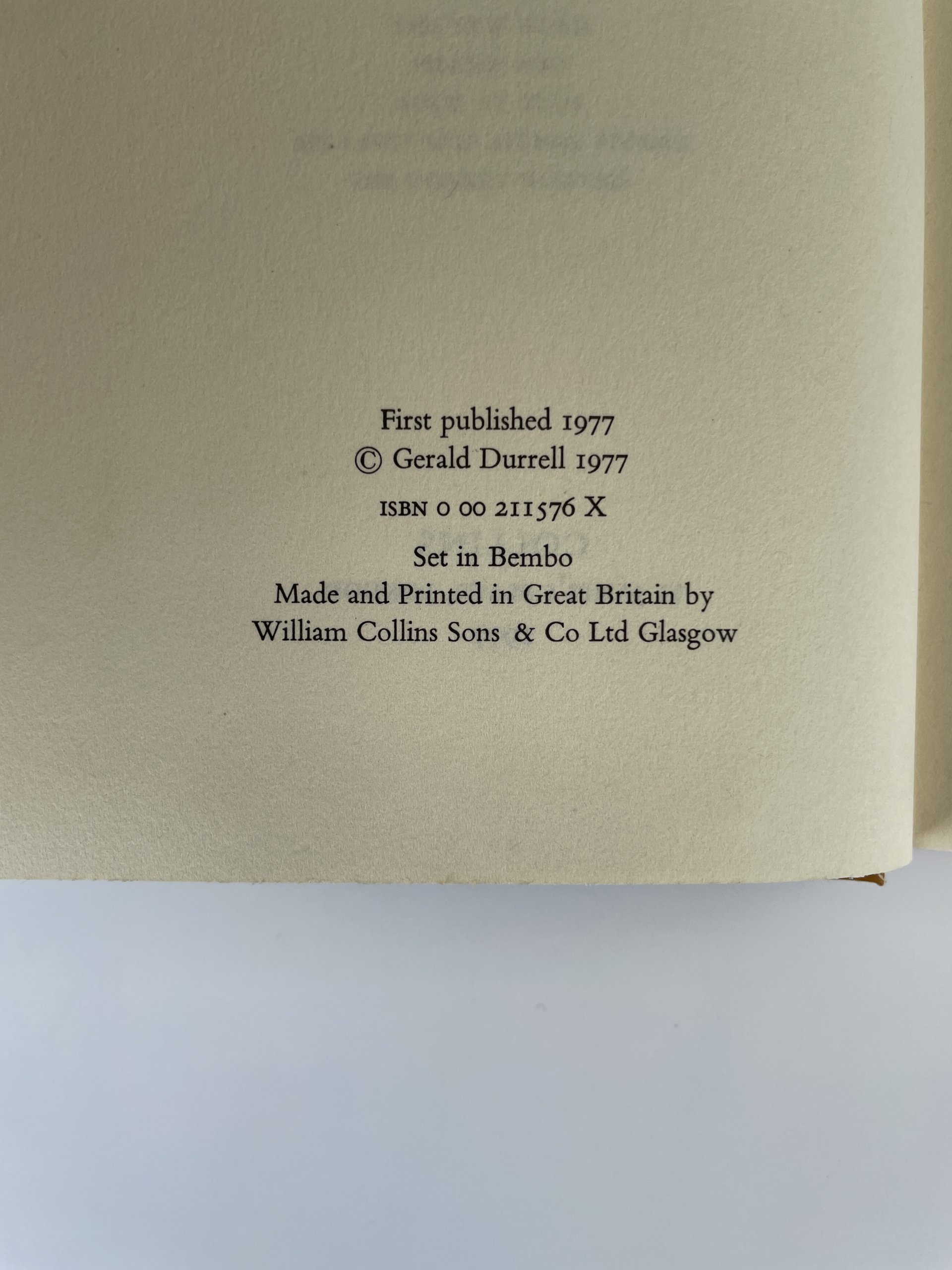 gerald durrell golden bats and pink pigeons first 2