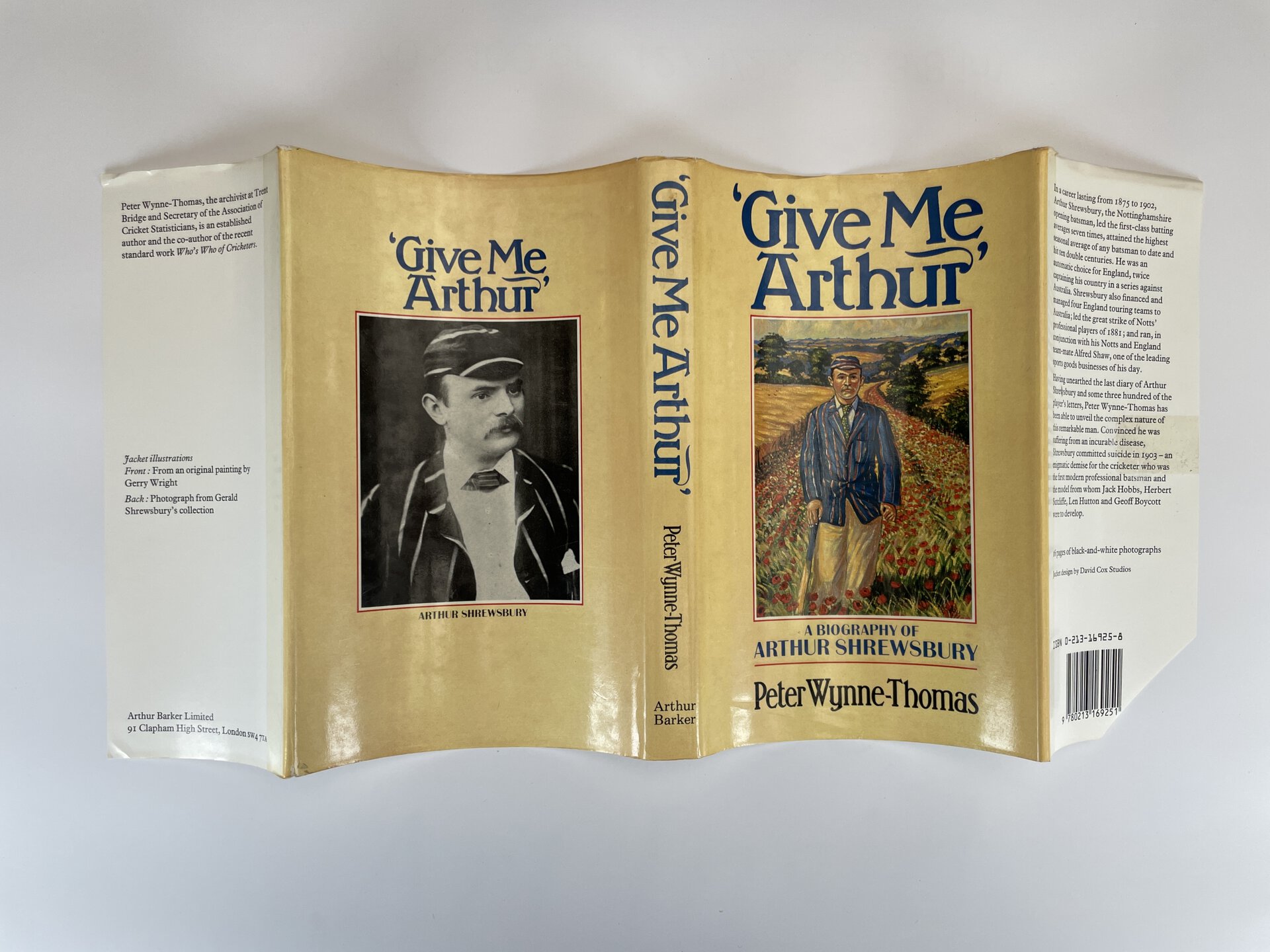 peter wynne thomas give me arthur signed first ed5