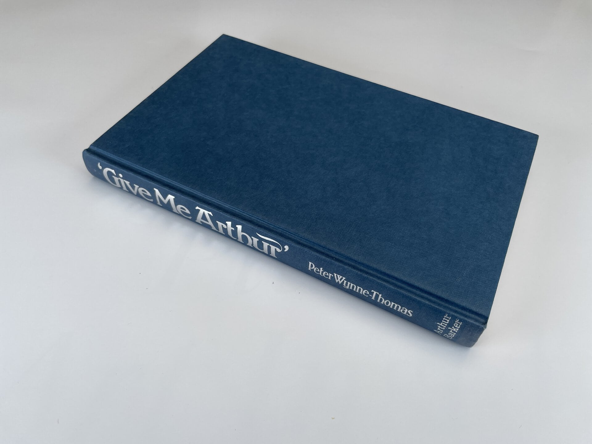 peter wynne thomas give me arthur signed first ed4
