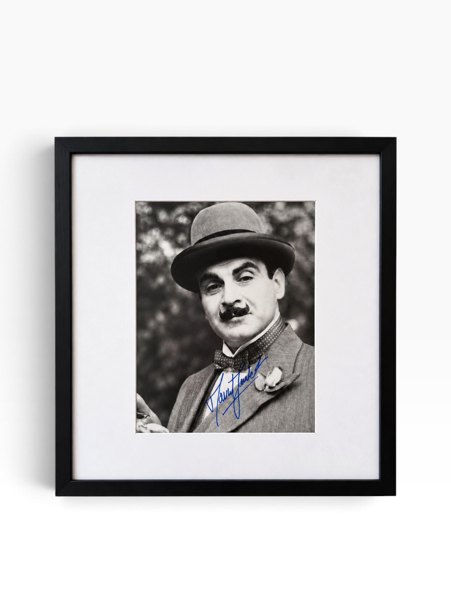 David Suchet - Poirot - B and W
