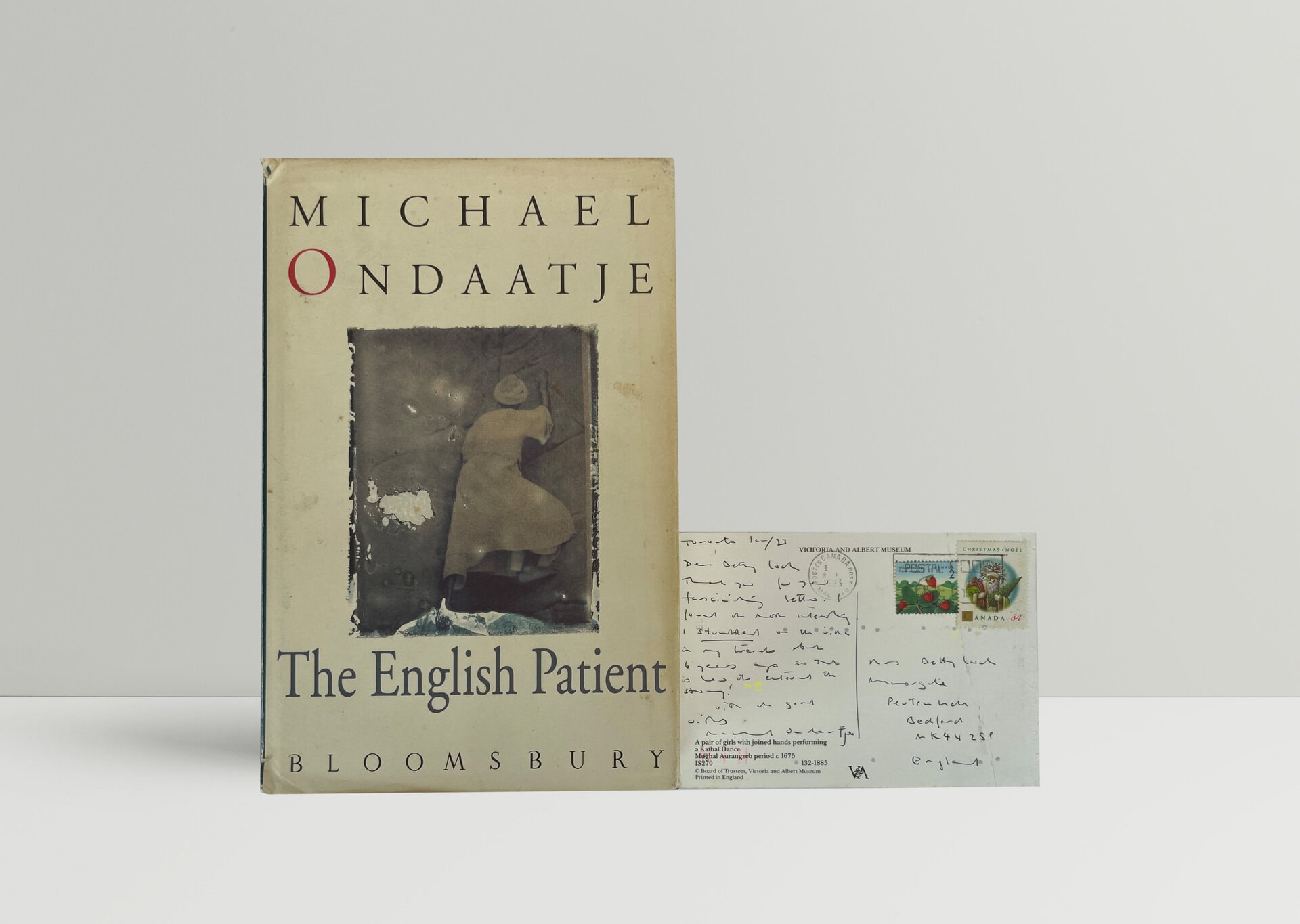 michael ondaatje the english patient with signed card1
