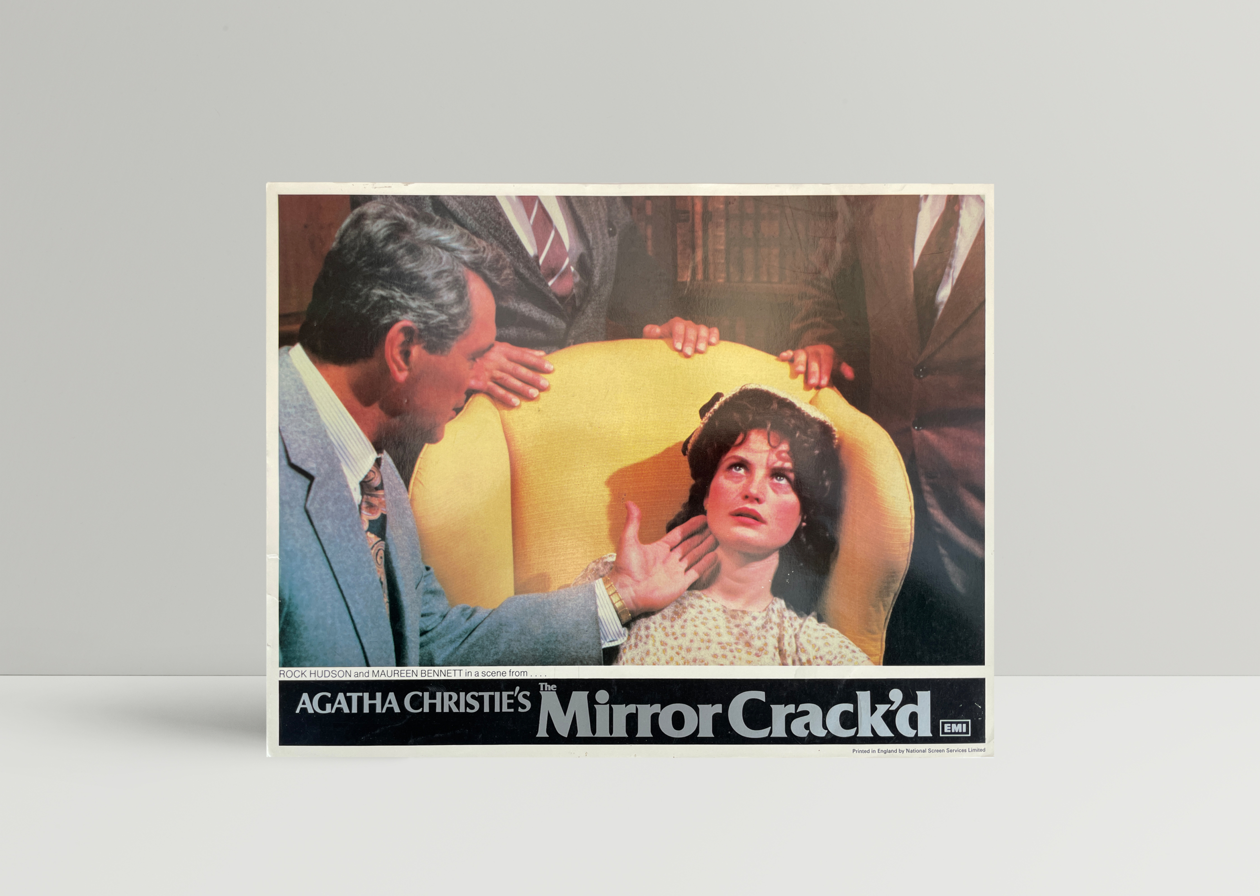 agatha christie mirror crackd lobby poster11
