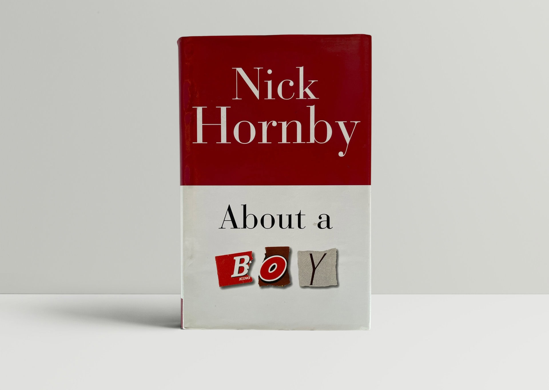 nick hornby about a boy signed first 1