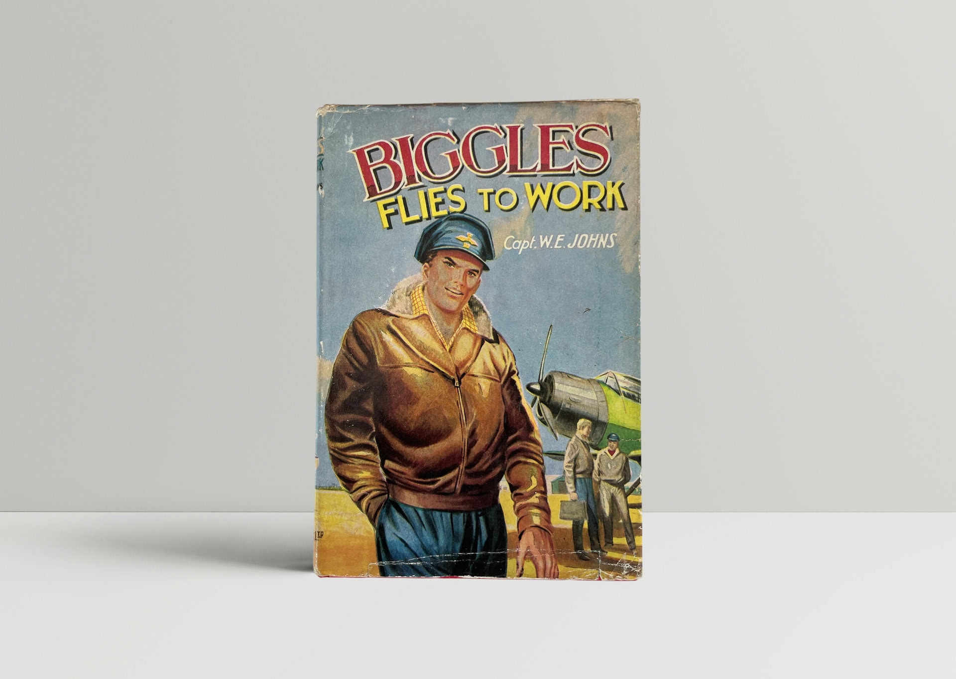 we johns biggles flies to work first1