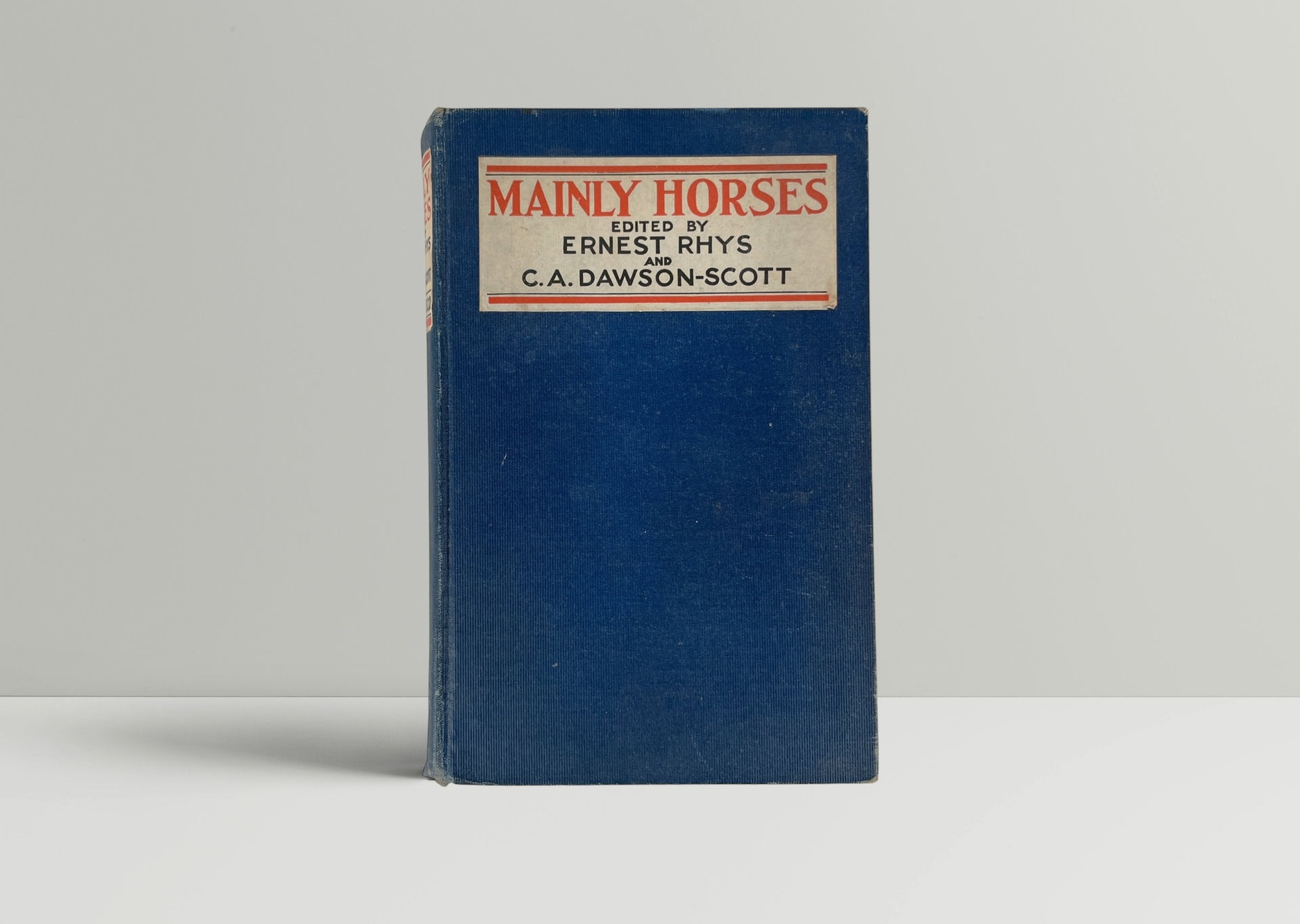 cd dawson scott mainly horses signed first edition1