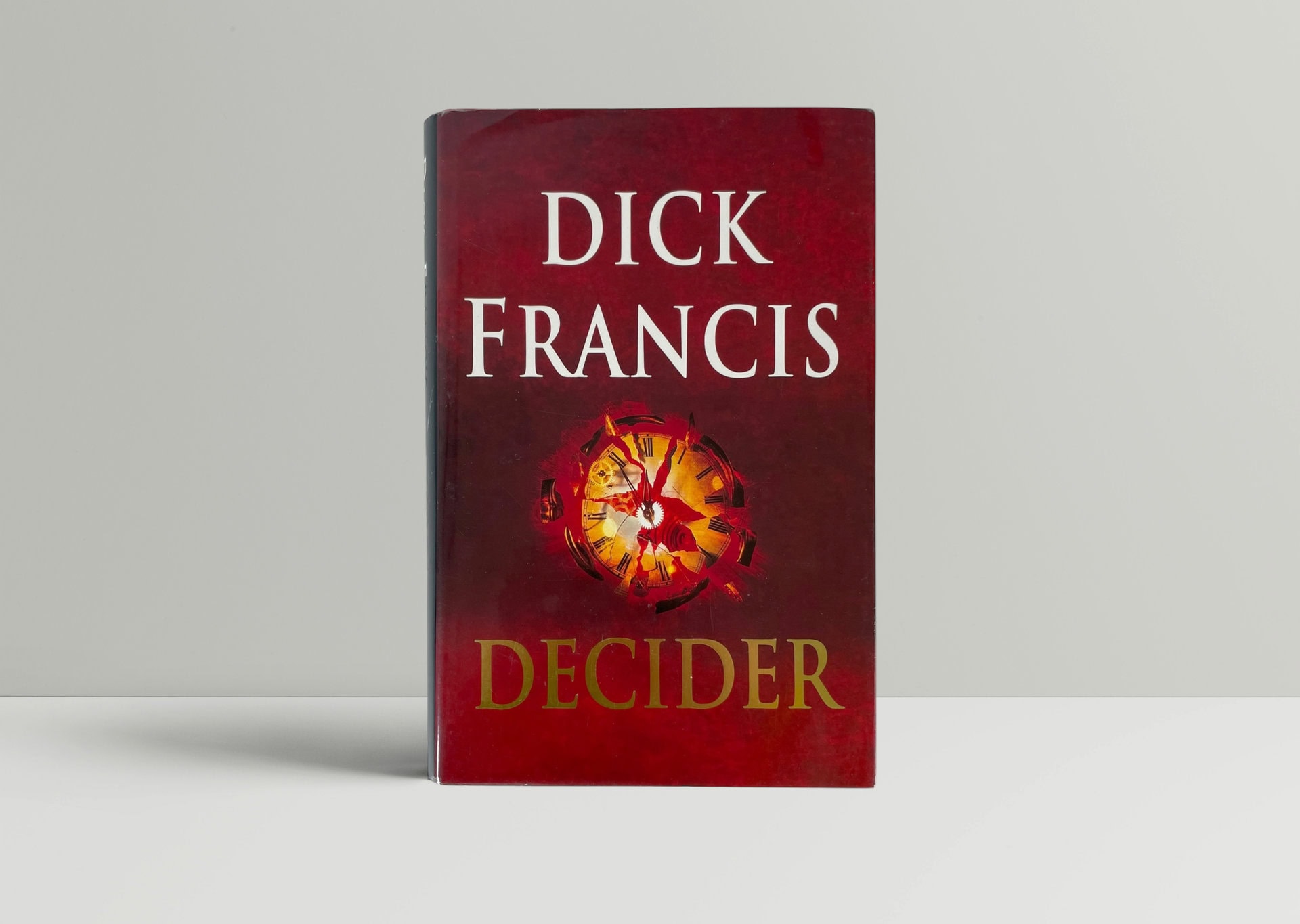 dick francis decider signed first edition1