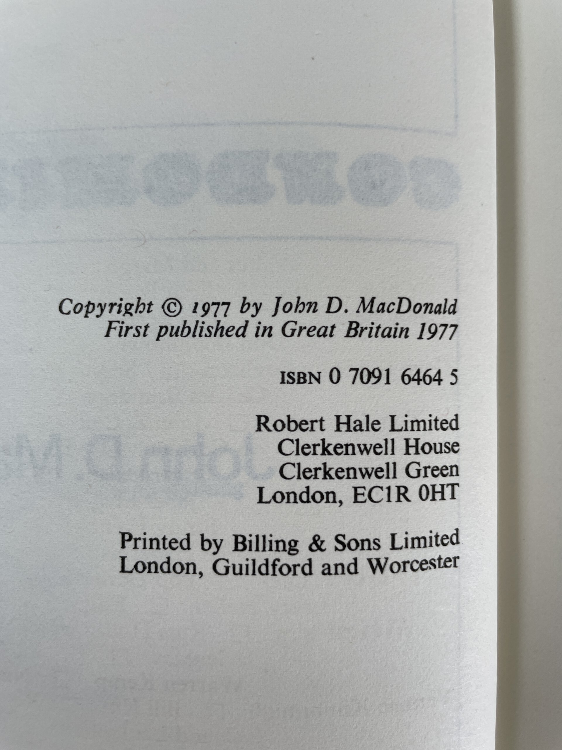 john d macdonald condominium first edition2