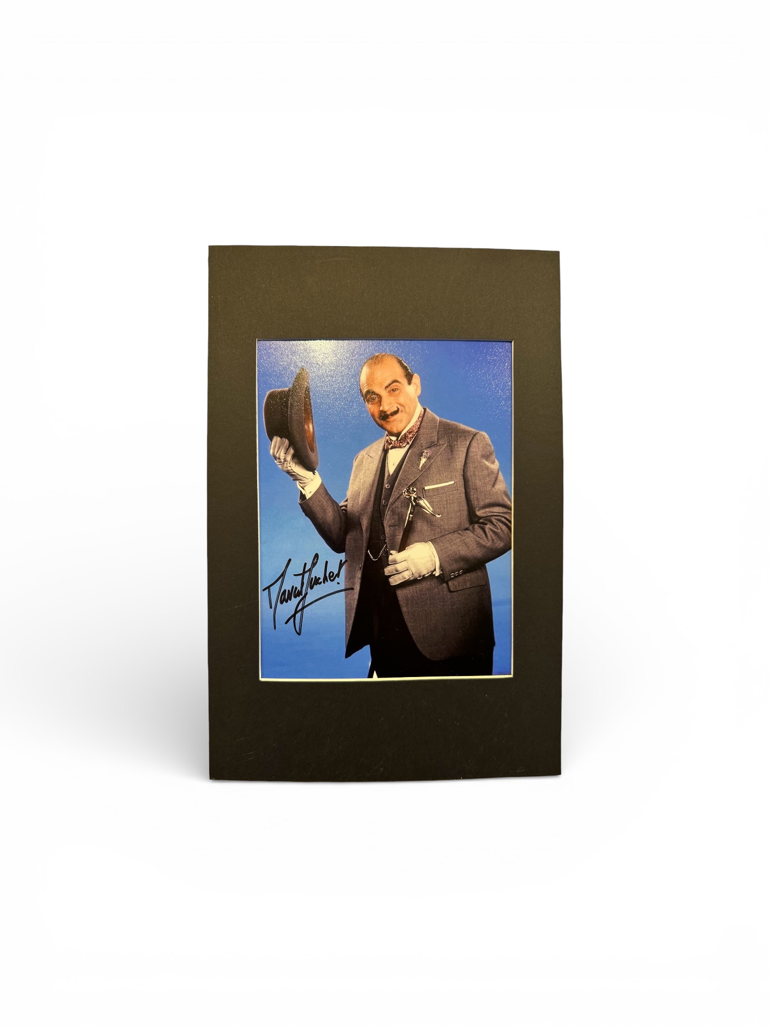 David Suchet - Poirot - SIGNED