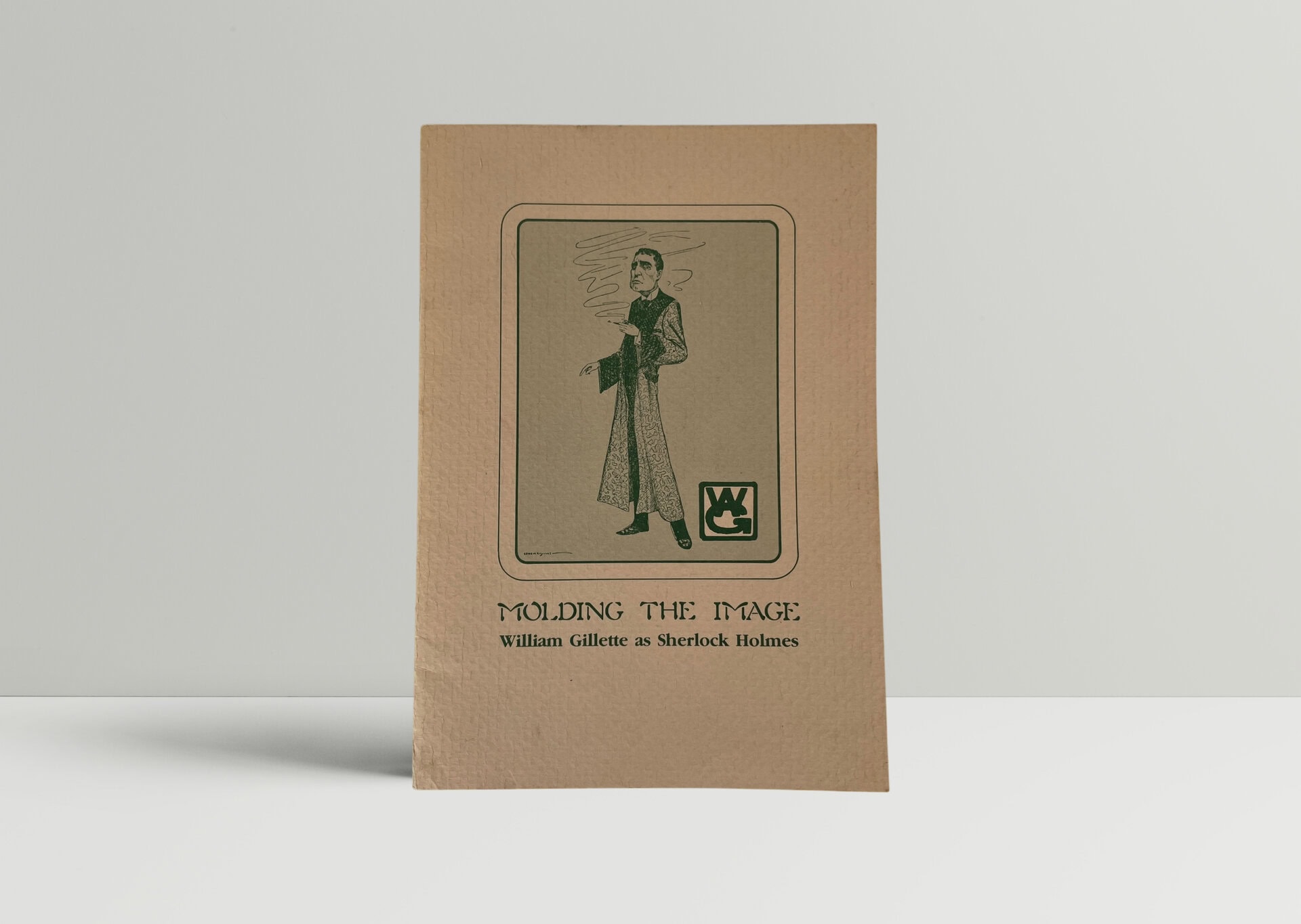 william gillette moulding the image signed book1