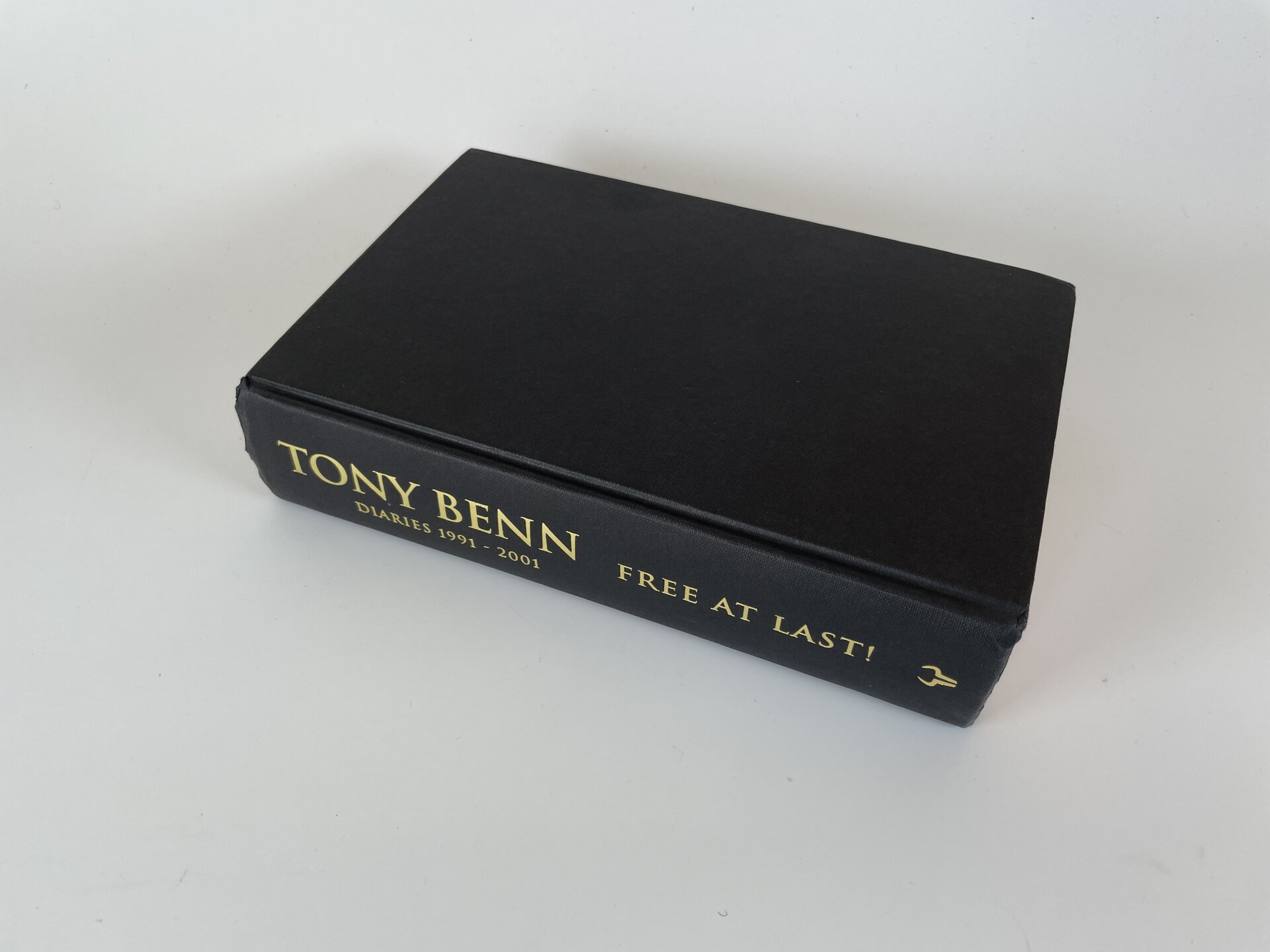tony benn free at last signed first edition4