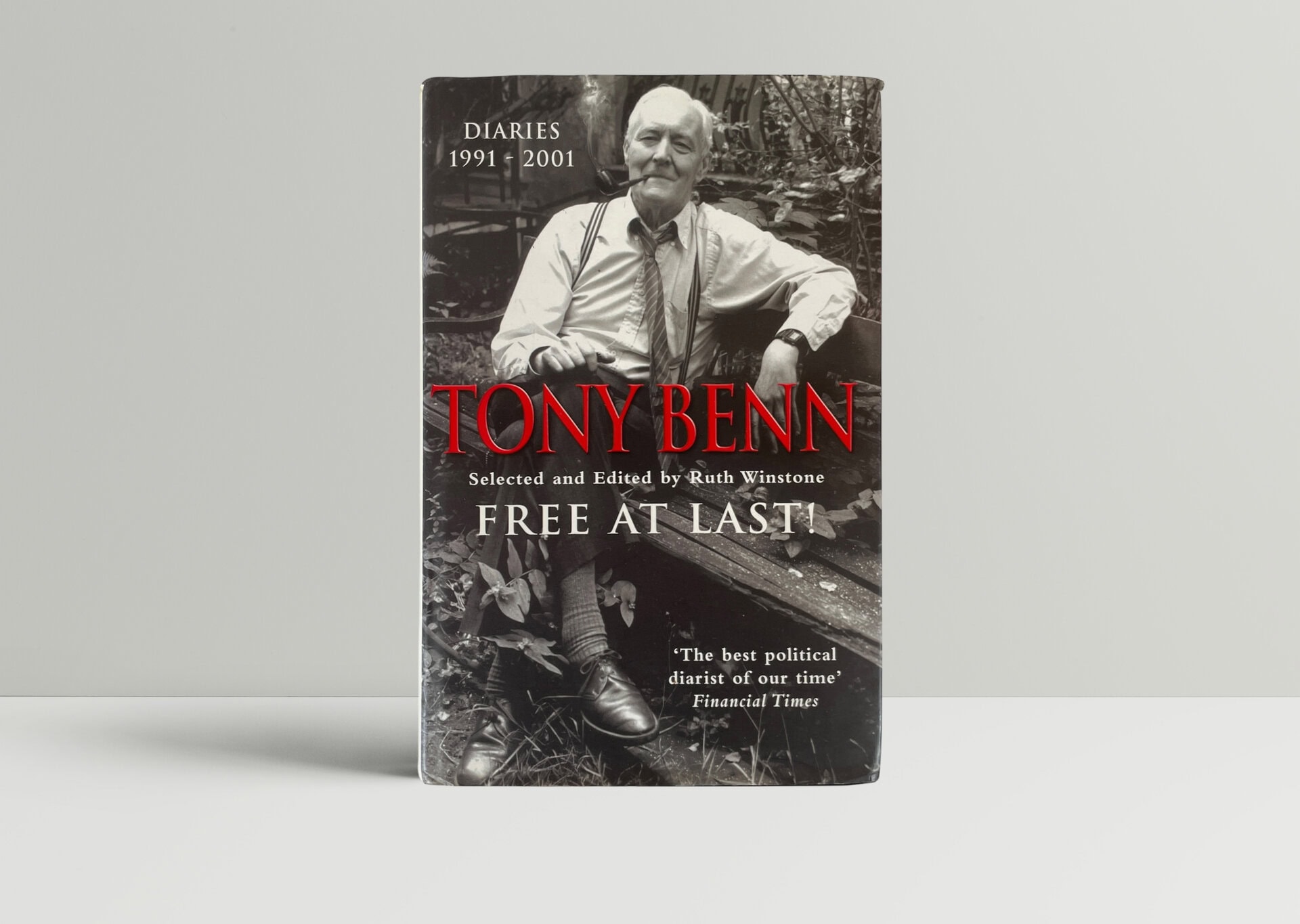 tony benn free at last signed first edition1