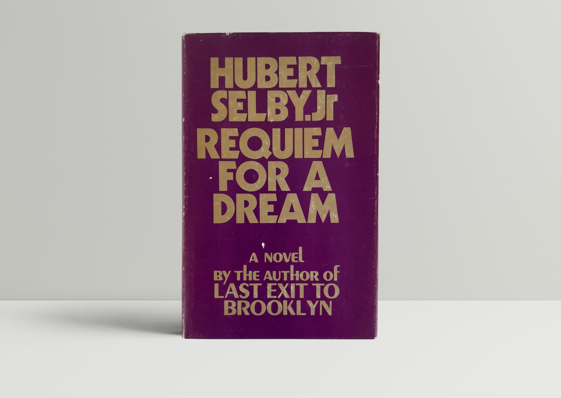 hubert selby jr requiem for a dream signed first ed1
