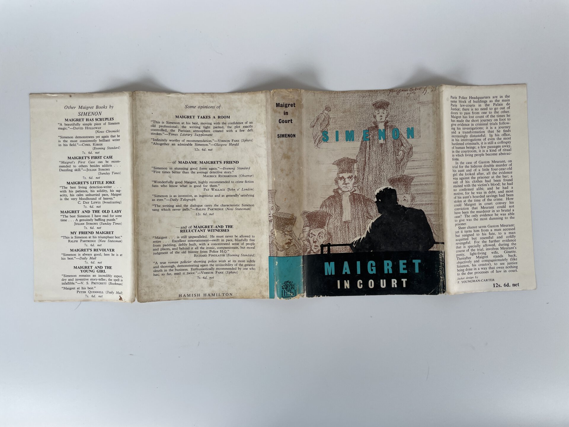 georges simeon maigret in court first edition4
