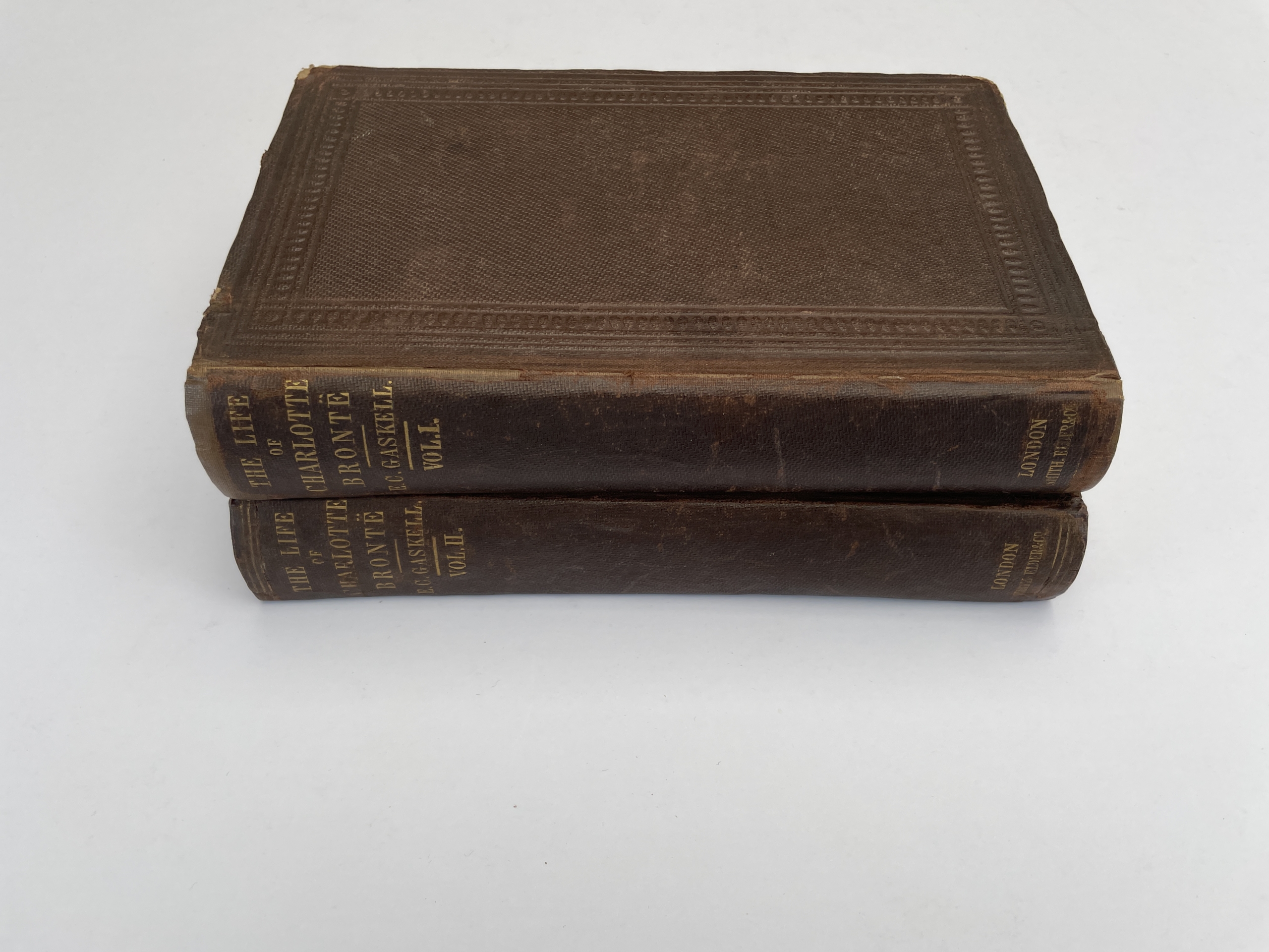 ec gaskell the life of charlotte bronte firsts2