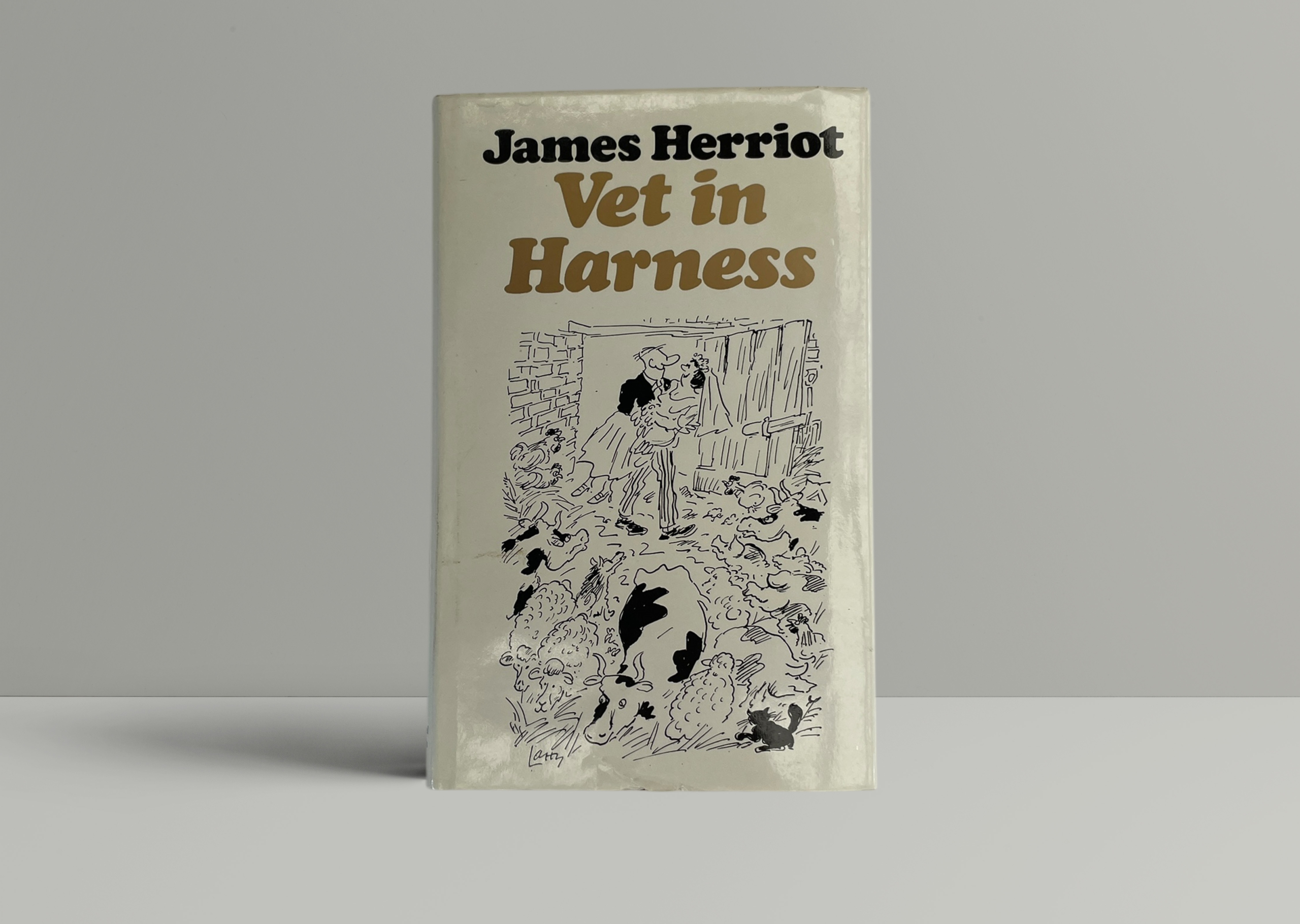 james herriot vet in harness signed first1