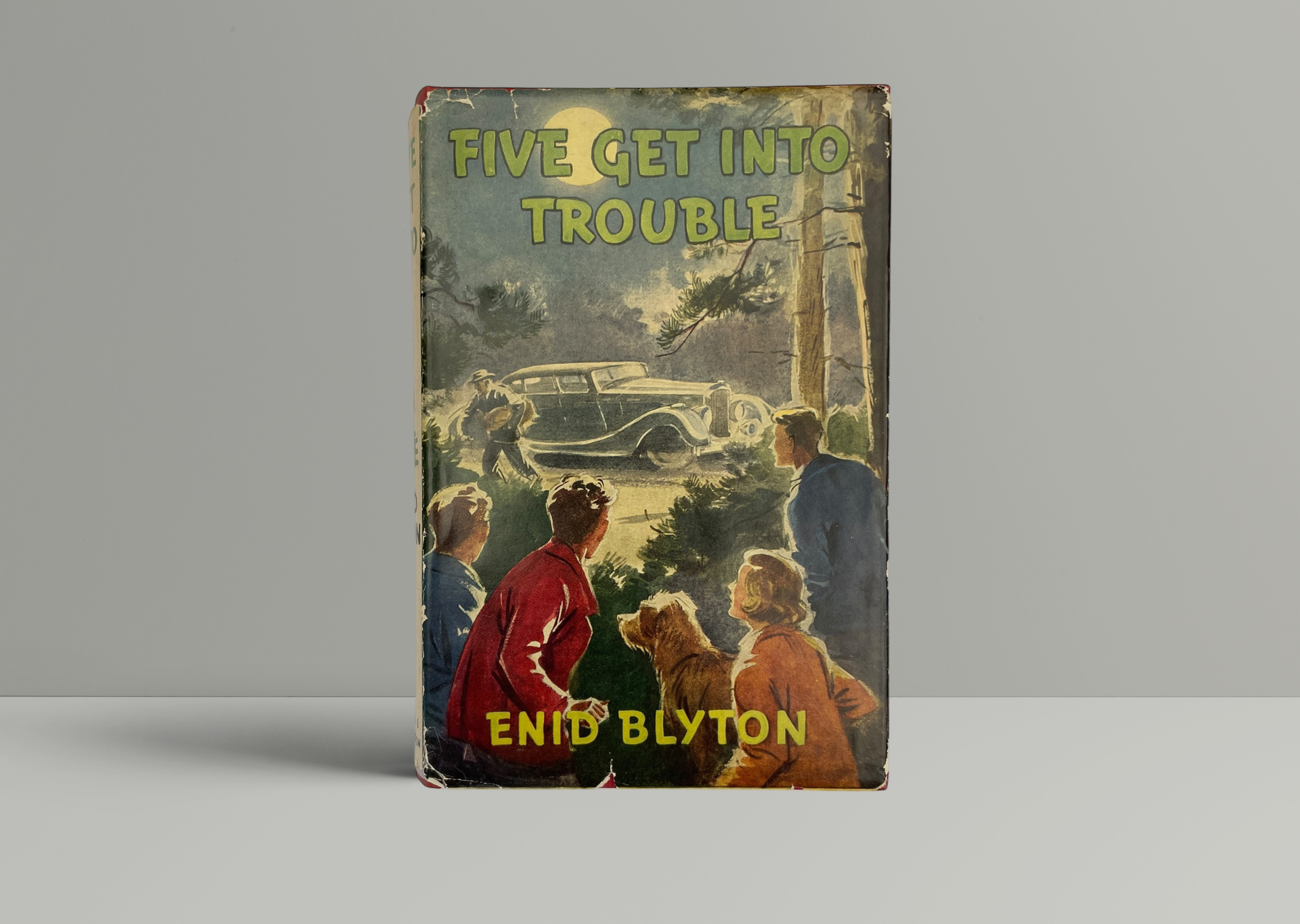 enid blyton five get into trouble first ed1