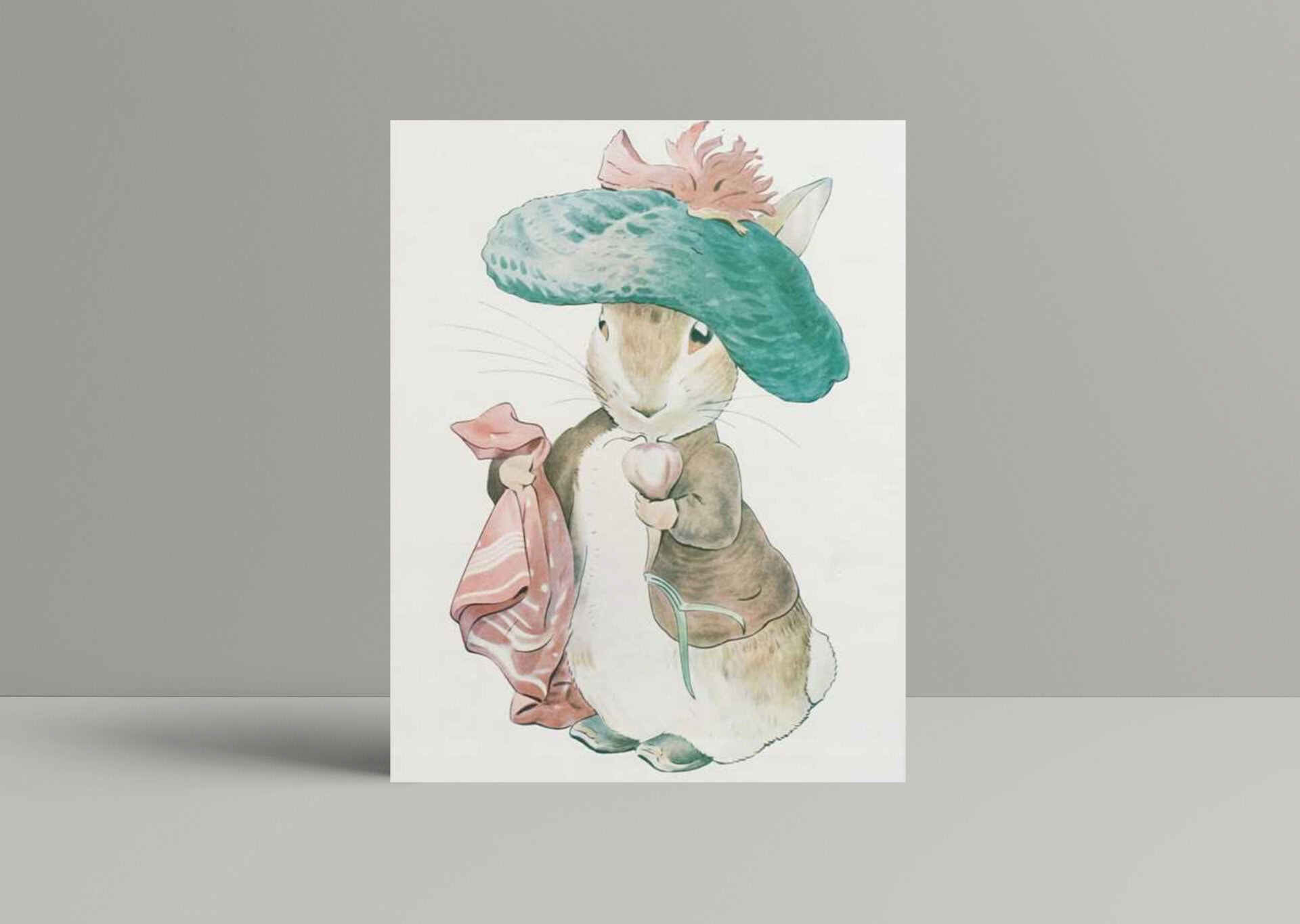 beatrix potter ben bunny advertising print1