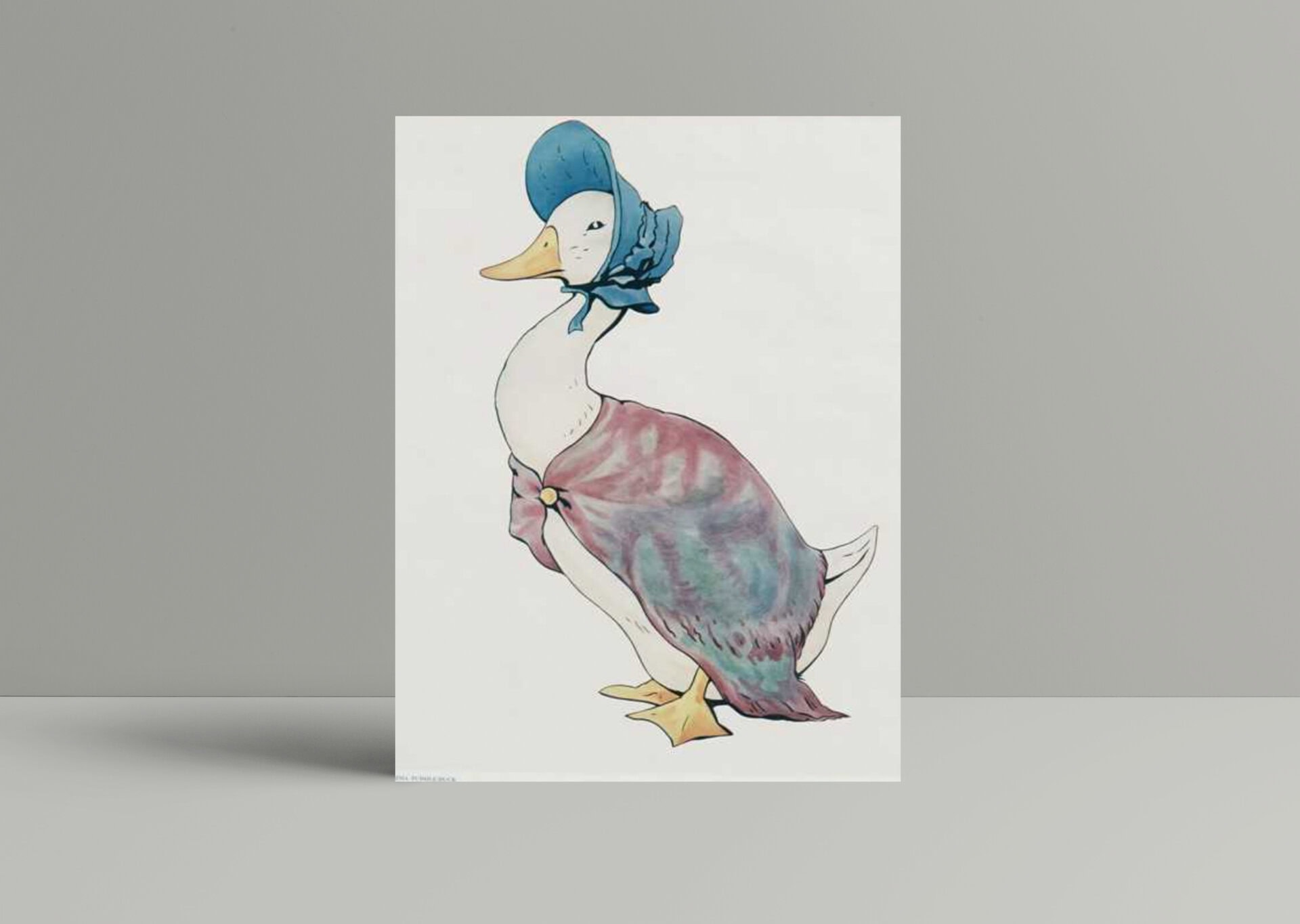 beatrix potter jemima puddleduck advertising print1