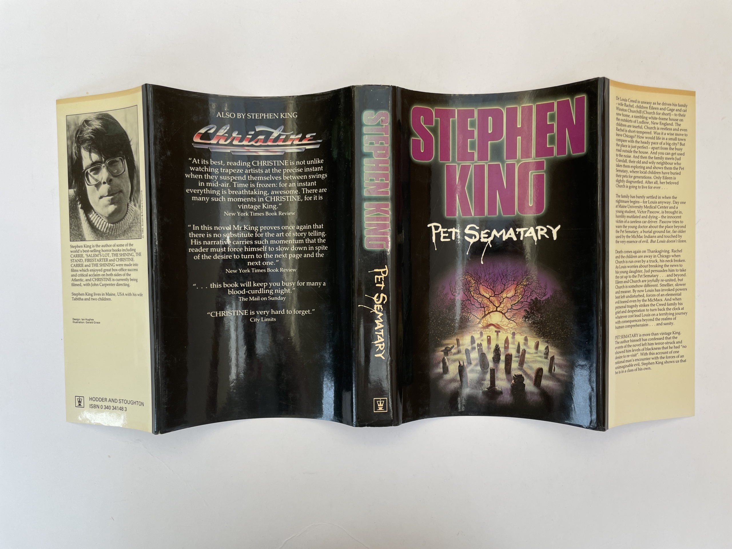 stephen king pet semetary first uk with lobby pic4