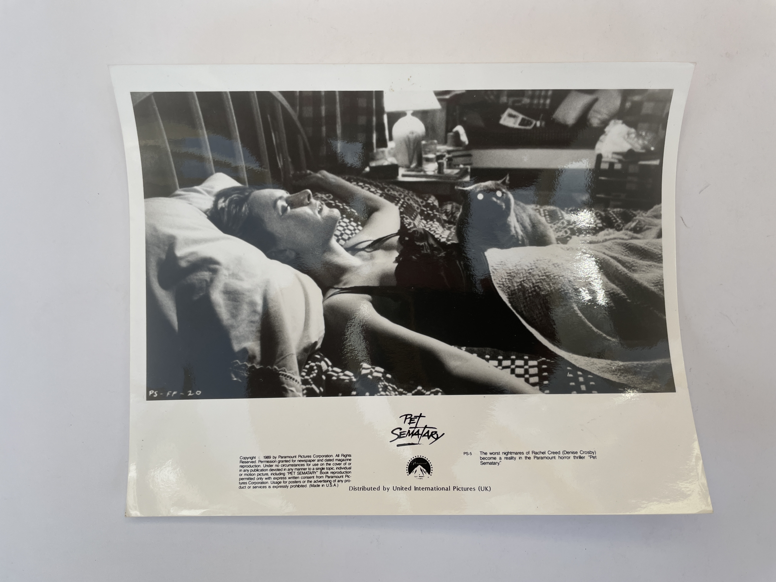 stephen king pet semetary first uk with lobby pic5
