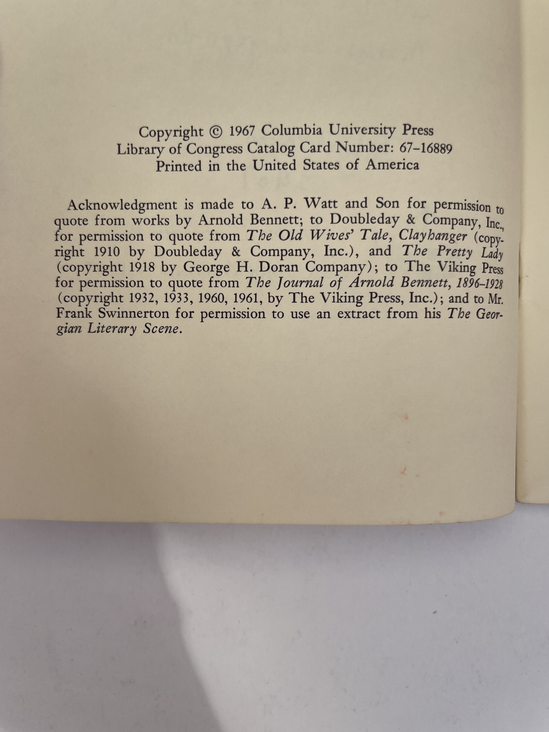 john wain arnold bennett signed 3