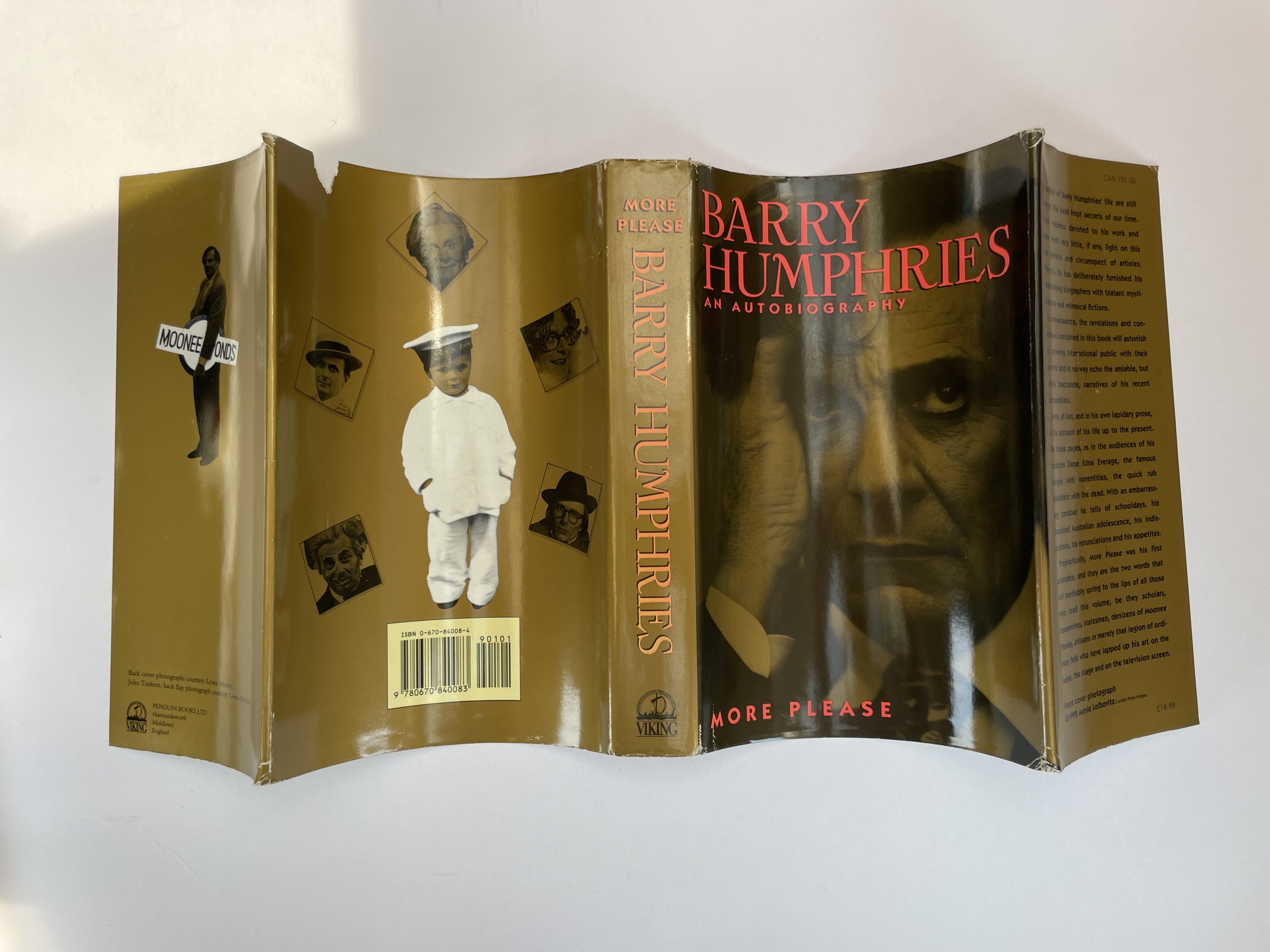 barry humphries more please signed first5