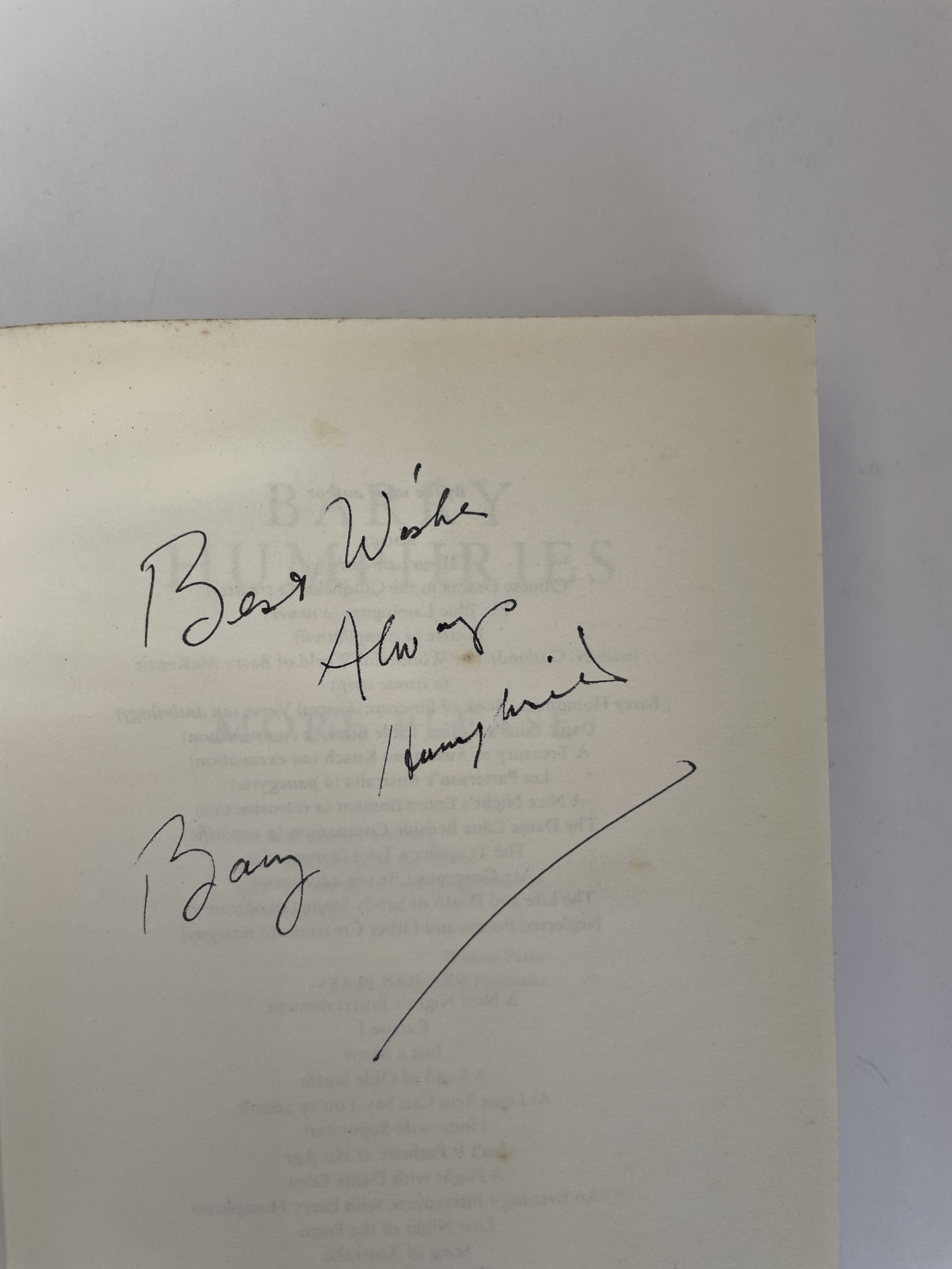barry humphries more please signed first2