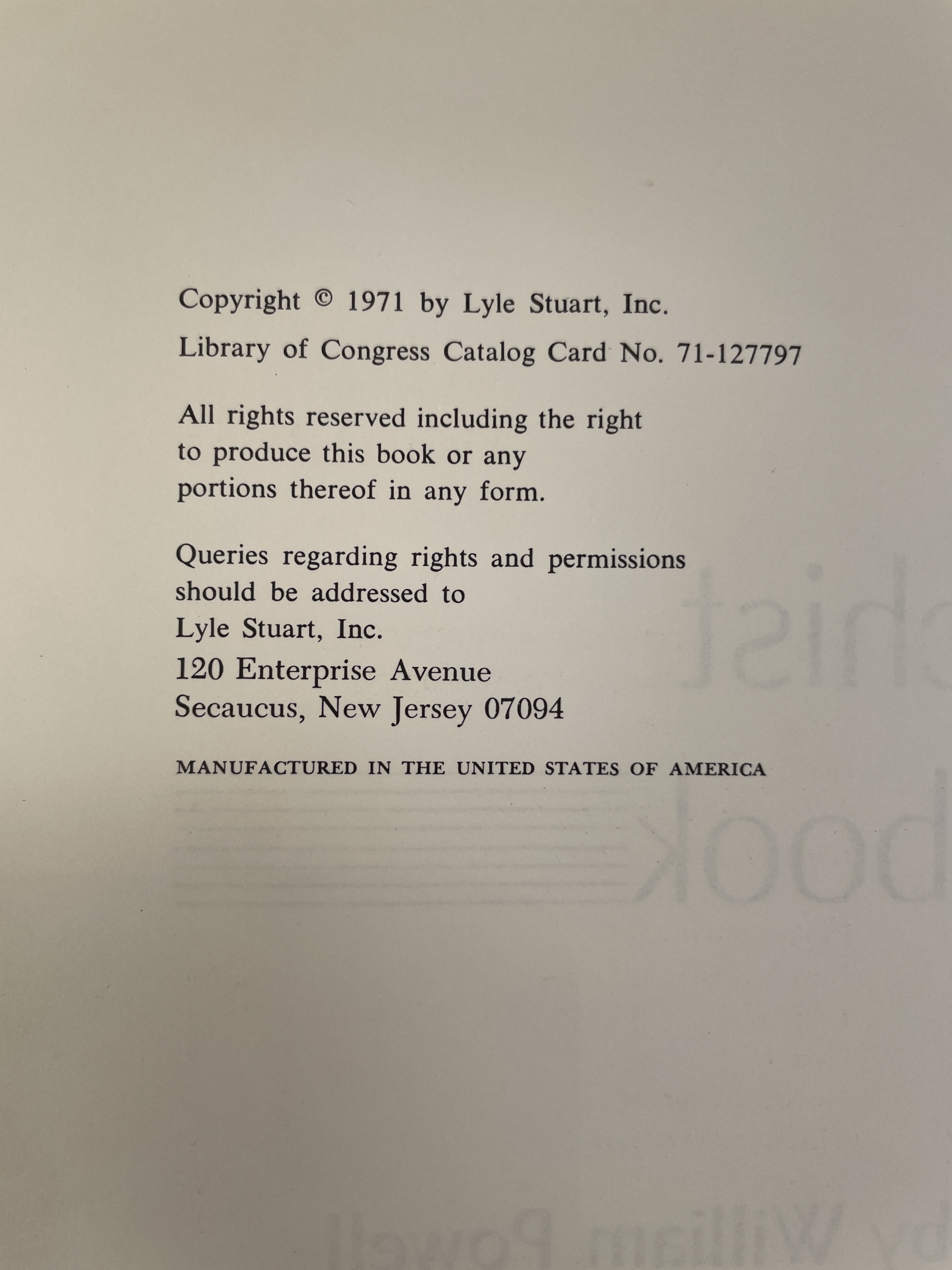 the anarchist cookbook first 2