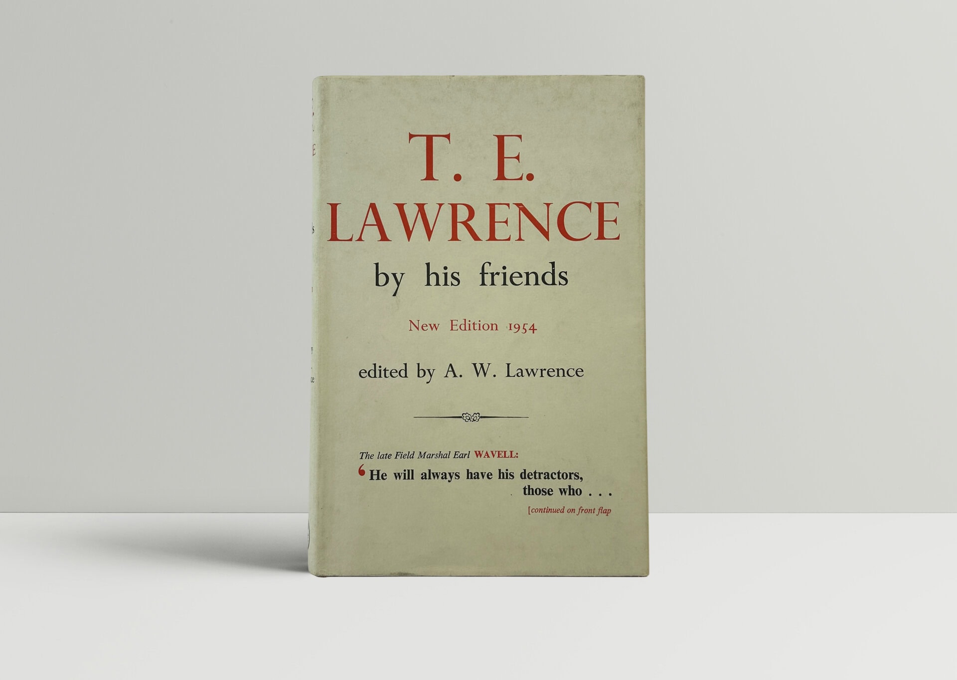T E LAWRENCE