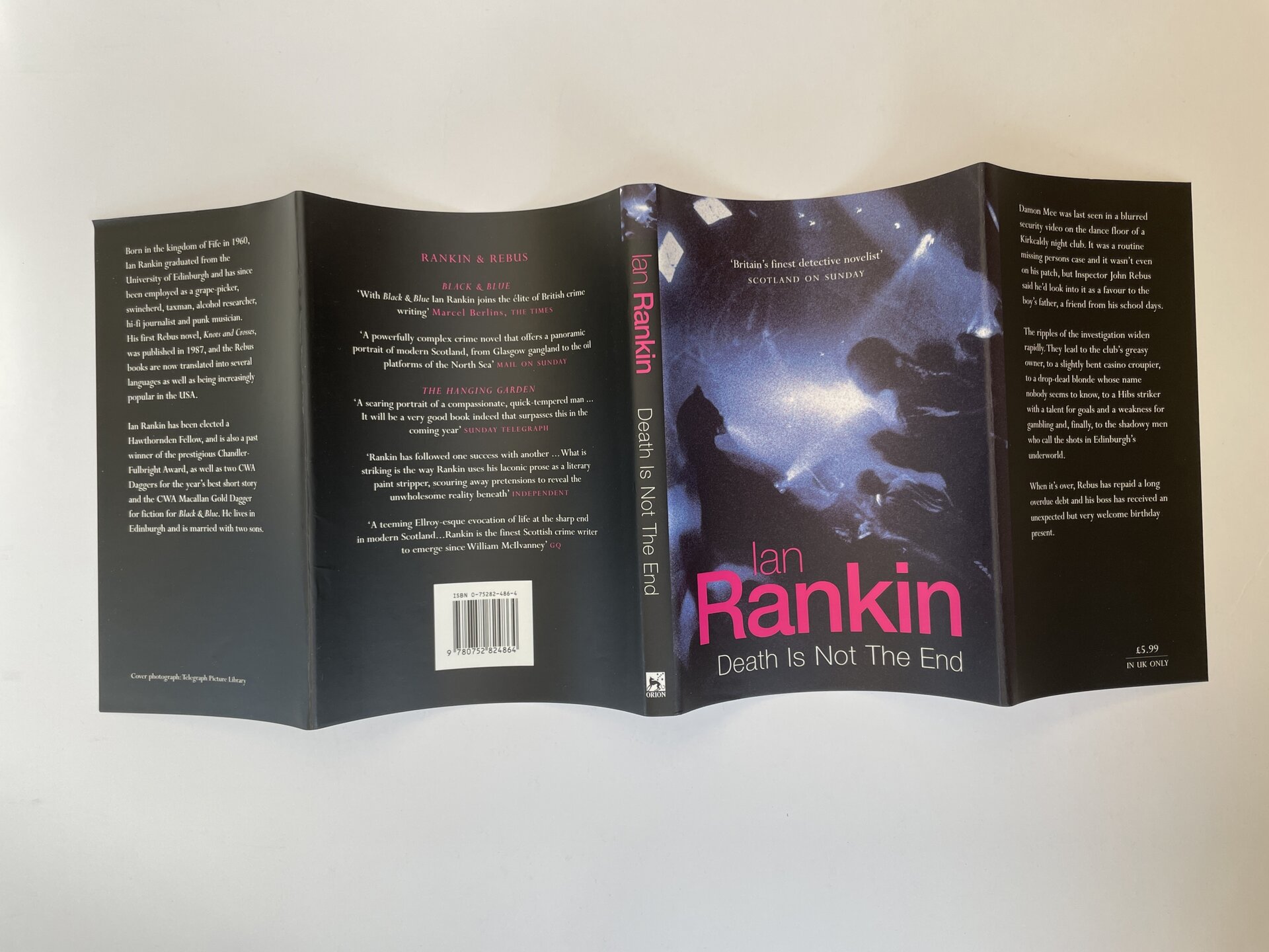 ian rankin death is not the end signed first 5