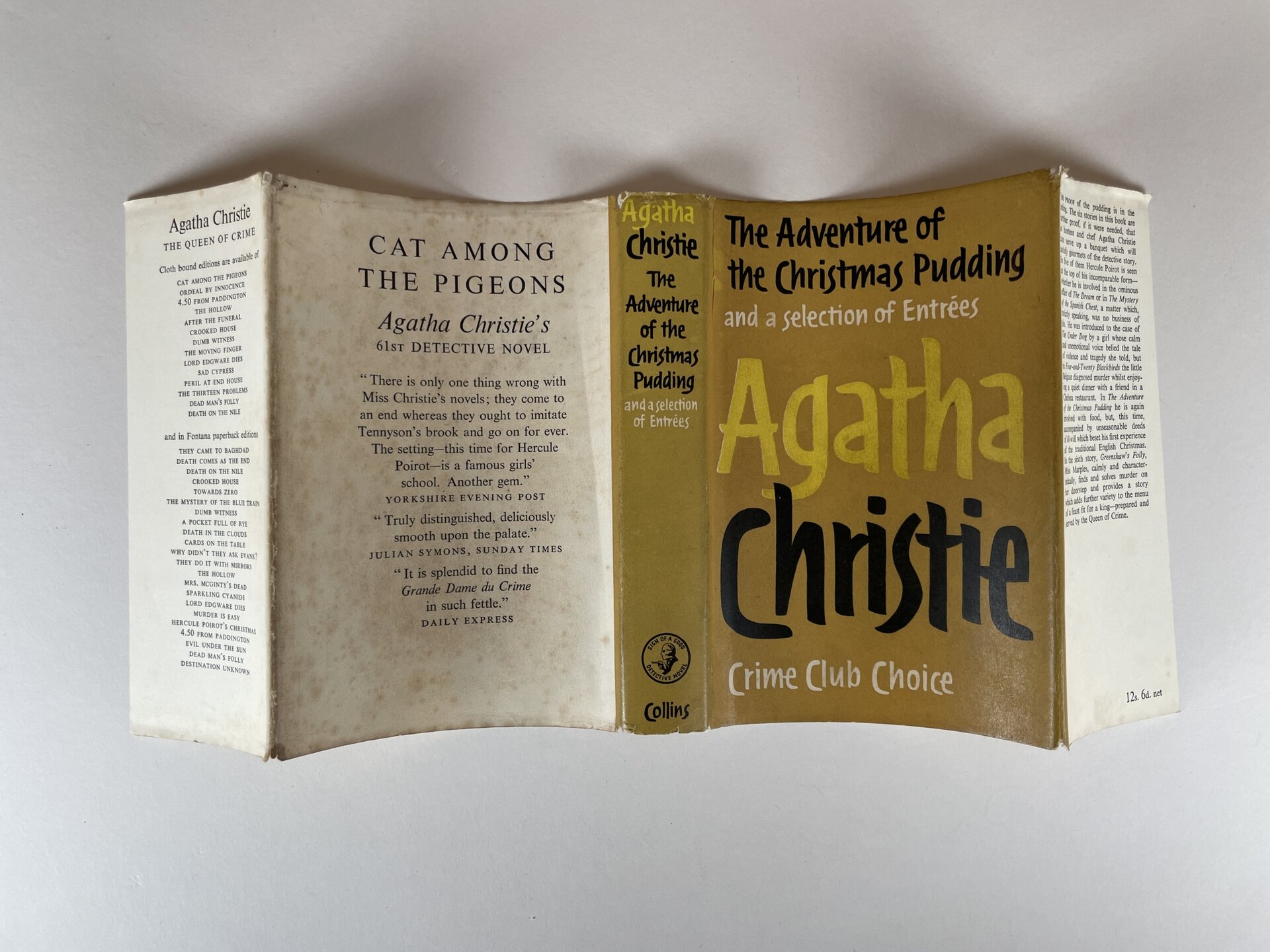 agatha christie adventures of a christmas pudding first 4