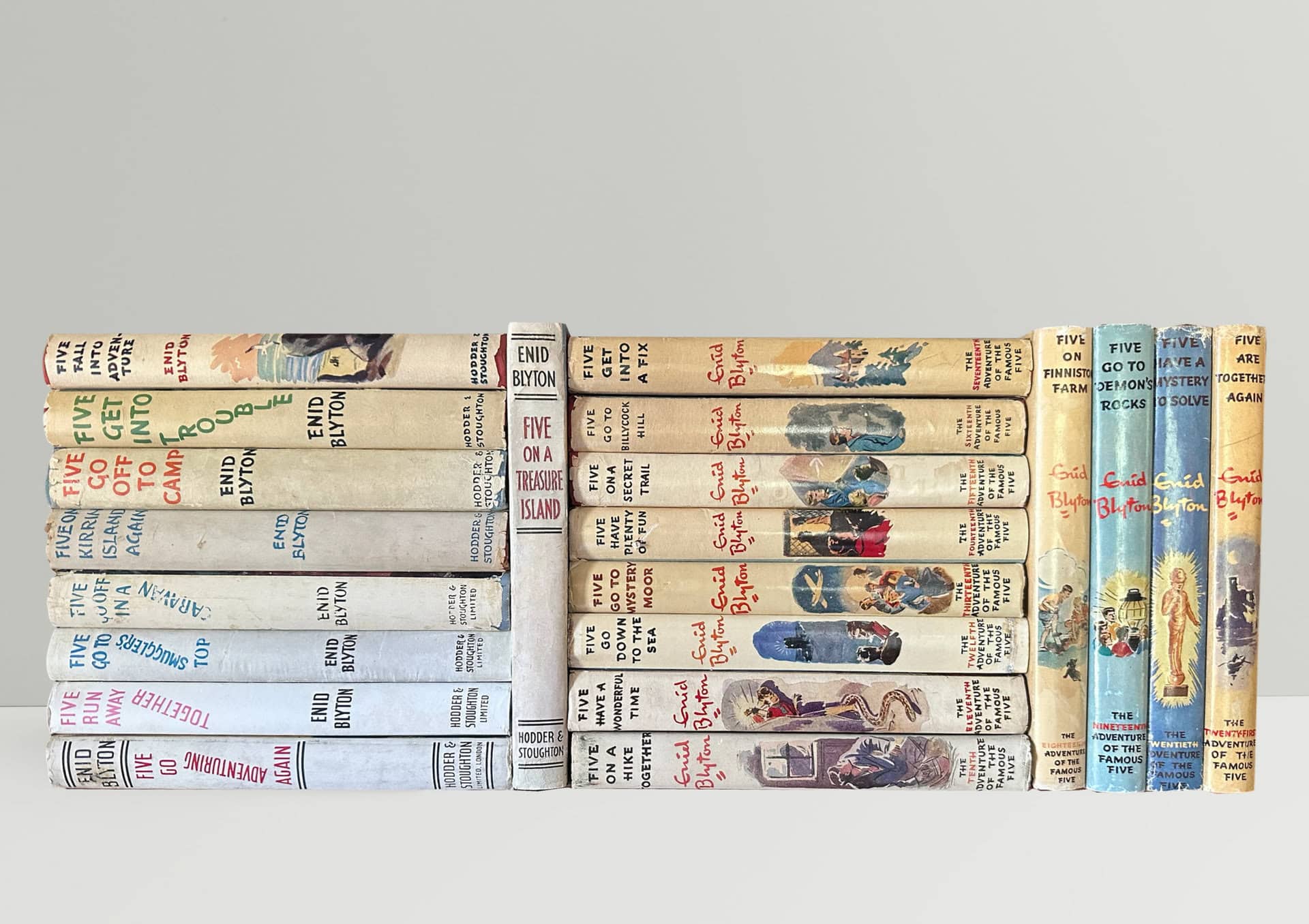 Enid Blyton - The Famous Five - Series - Collection - First Editions