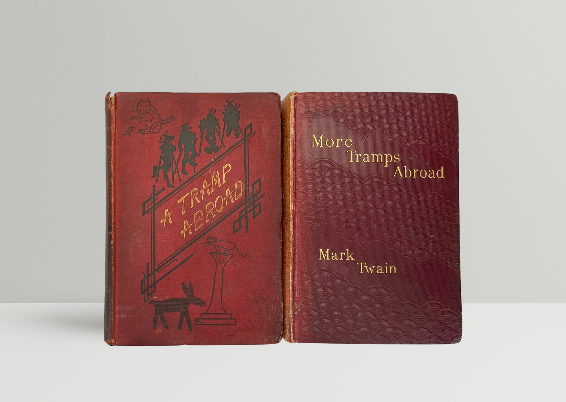 mark twain a tramp abroad double set1
