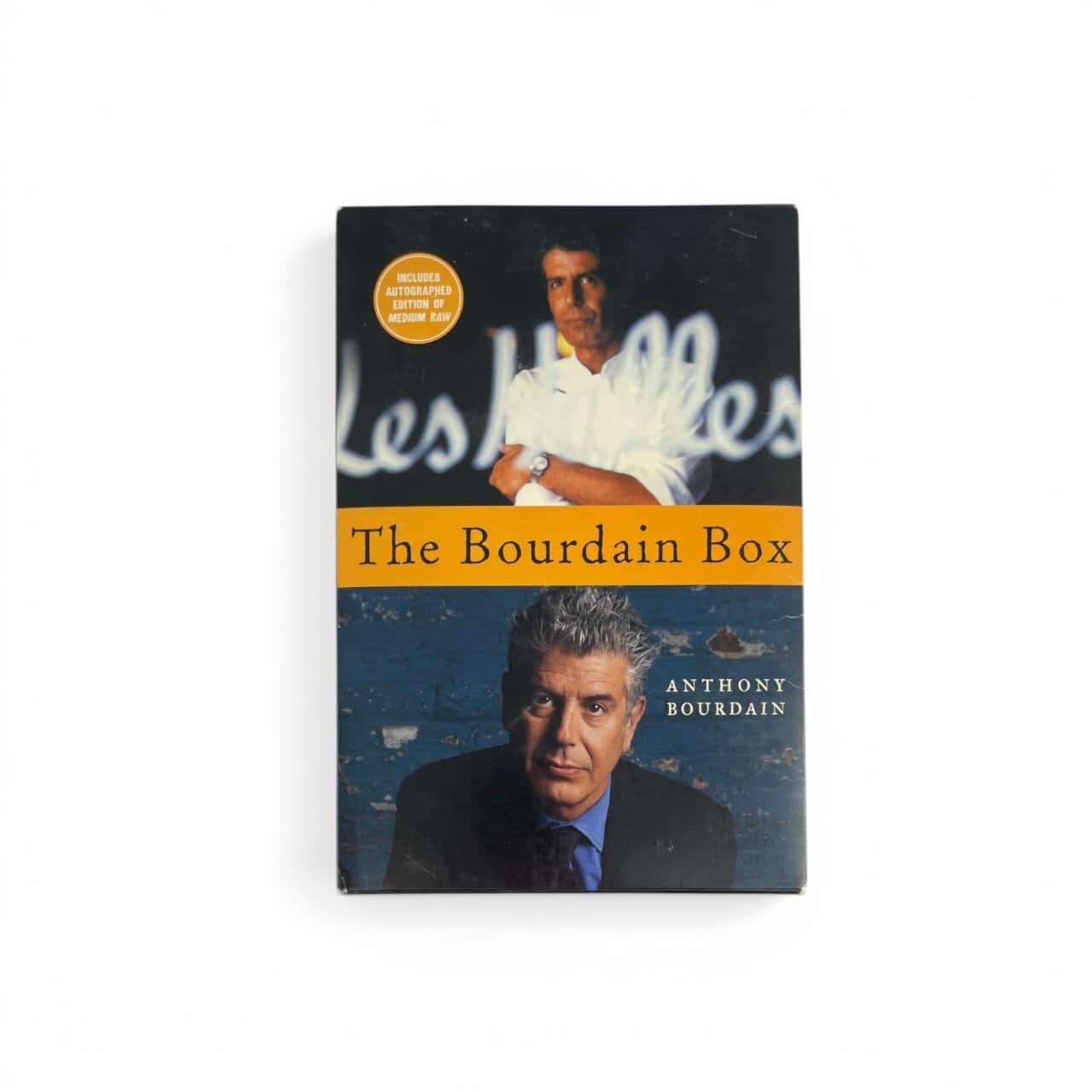 anthony bourdain signed boxset 1