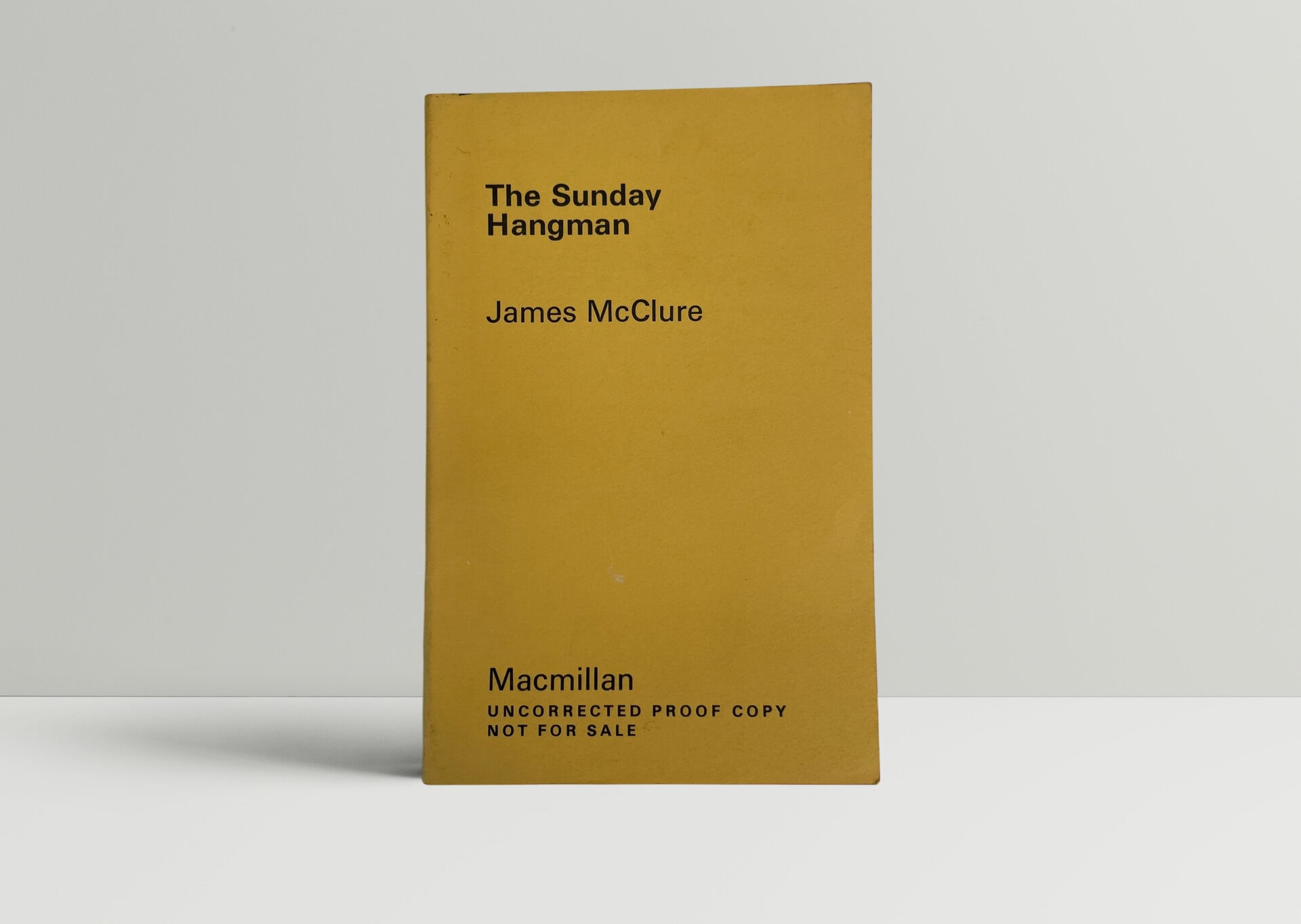 james mcclure the sunday hangman proof1
