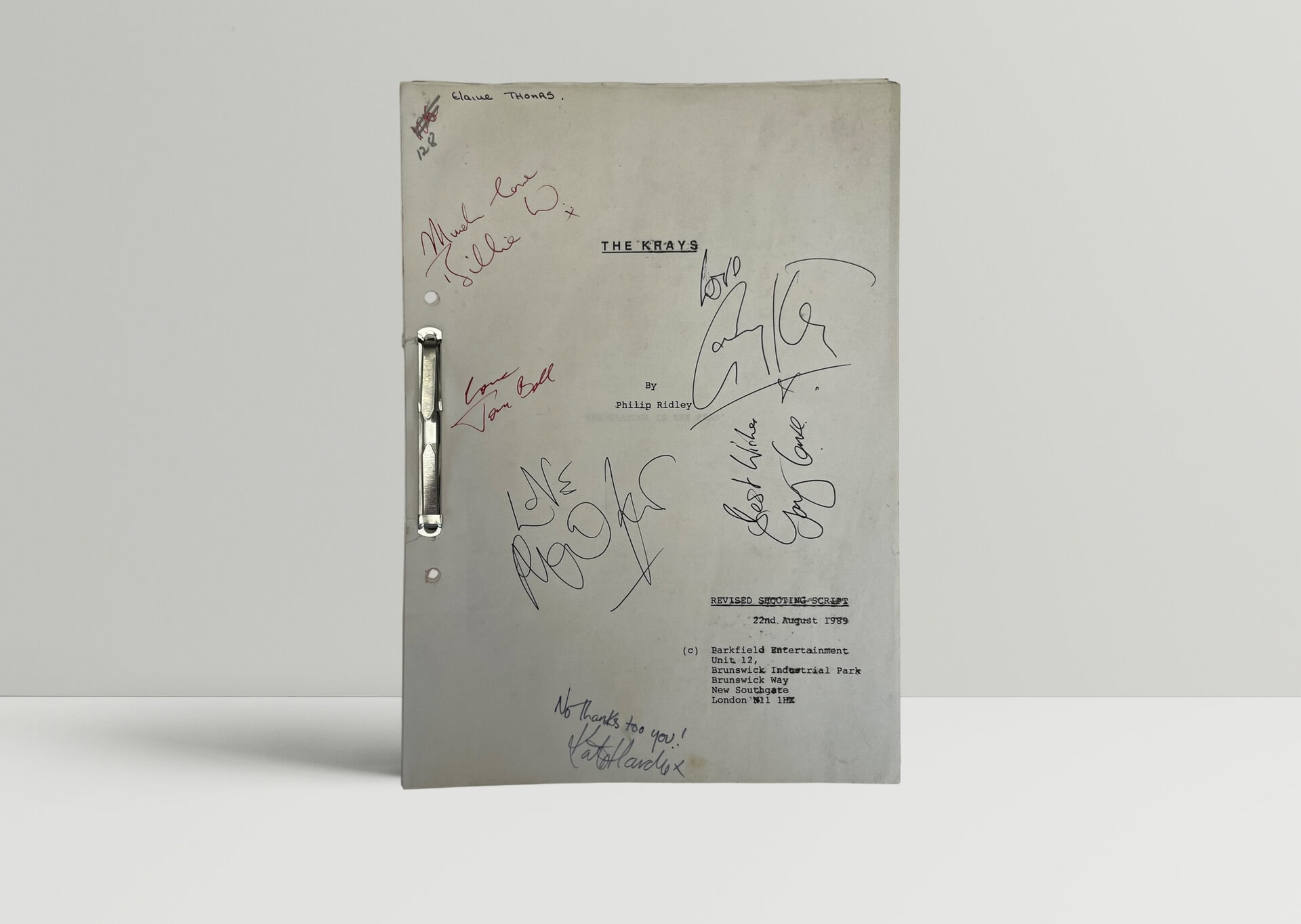 philip ridley the krays script1