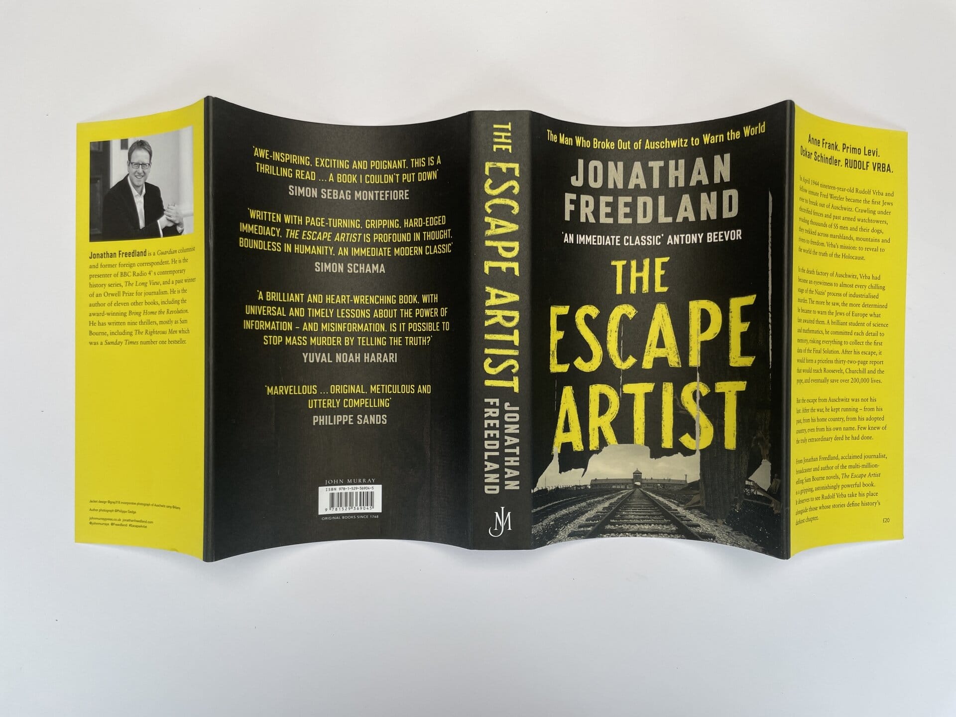 jonathan freedland the escape artist signed first ed5