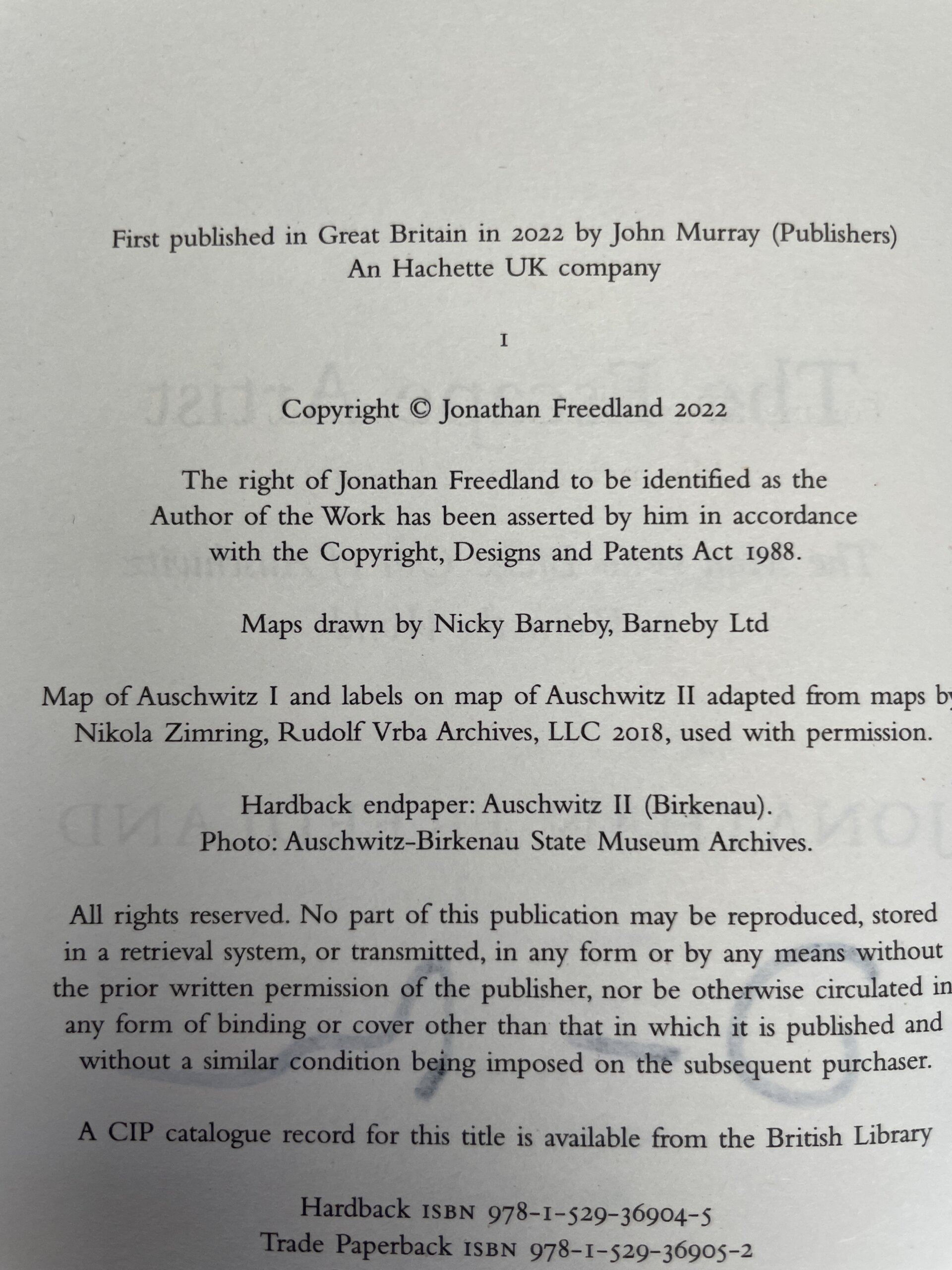 jonathan freedland the escape artist signed first ed3